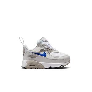 Nike Air Max 90 EasyOn "White/Racer Blue/College Grey" Toddler Boys' Shoe
