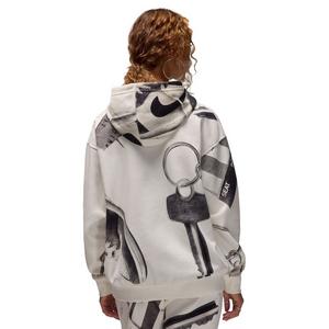 Jordan Women's Brooklyn Fleece Printed Pullover Hoodie