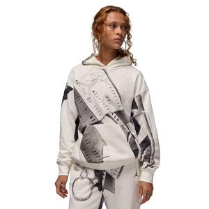 Jordan Women's Brooklyn Fleece Printed Pullover Hoodie