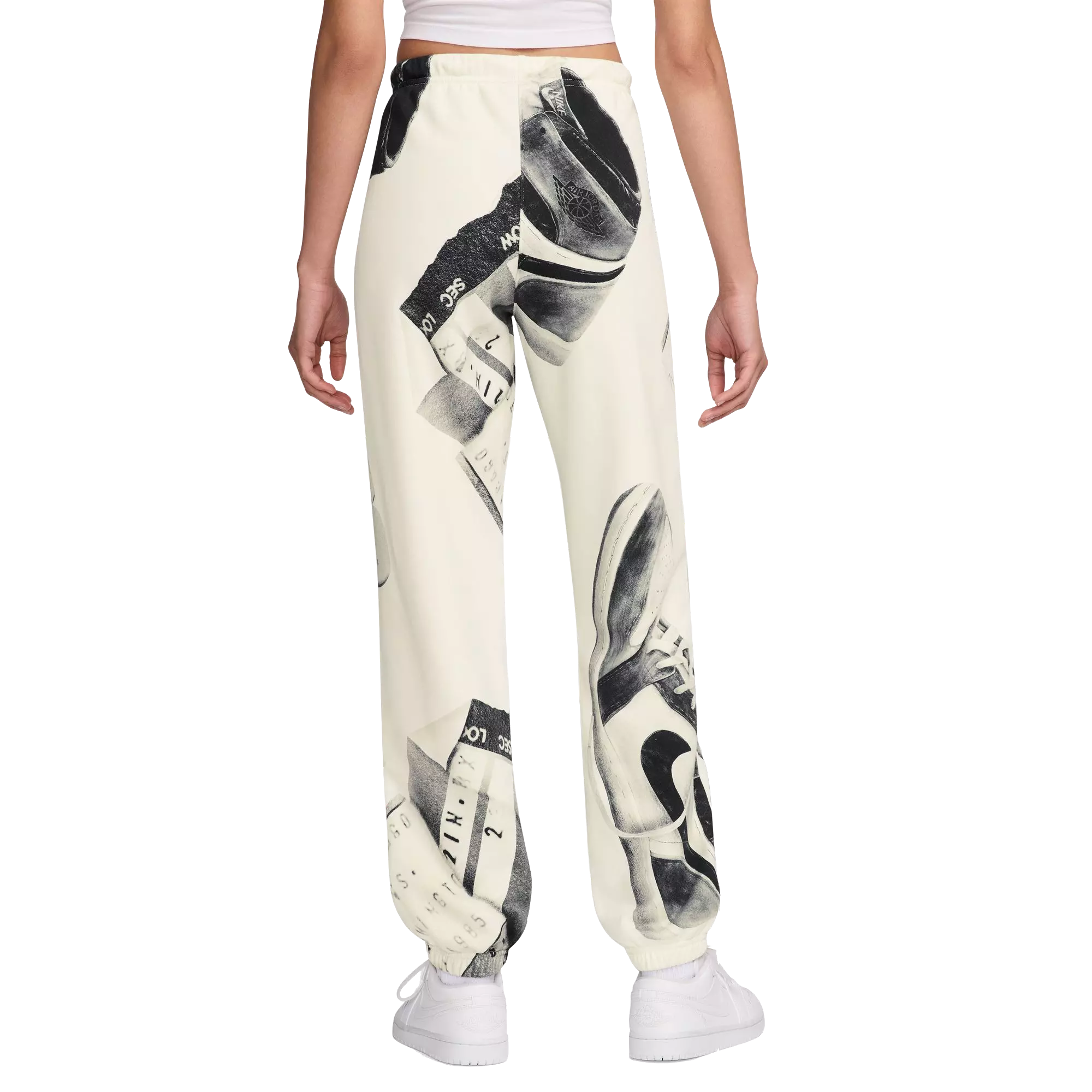 Jordan Women's Brooklyn Fleece Printed Pants - SAIL