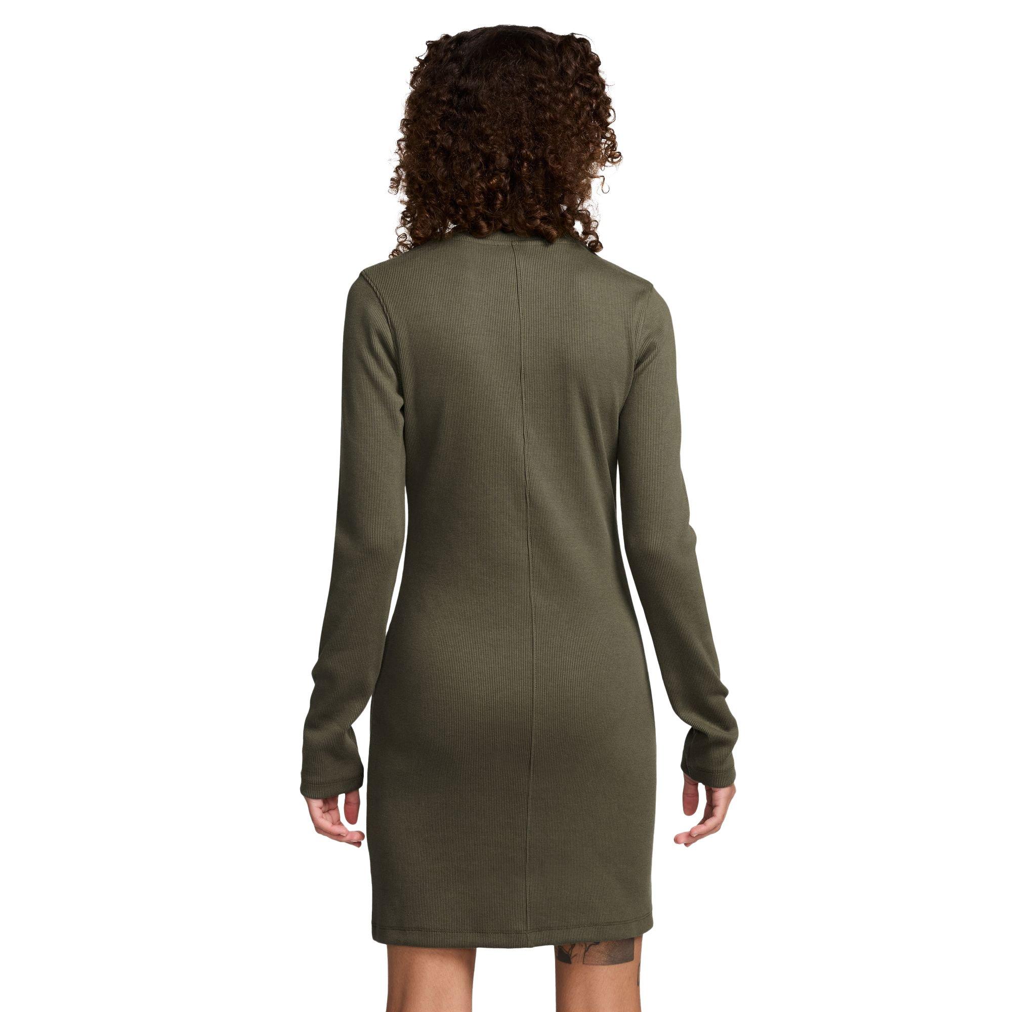 Nike ニットワンピース Jordan Long-Sleeve Knit Dress Jordan Women's 1/2-Zip Long-Sleeve Knit Dress. Nike.com