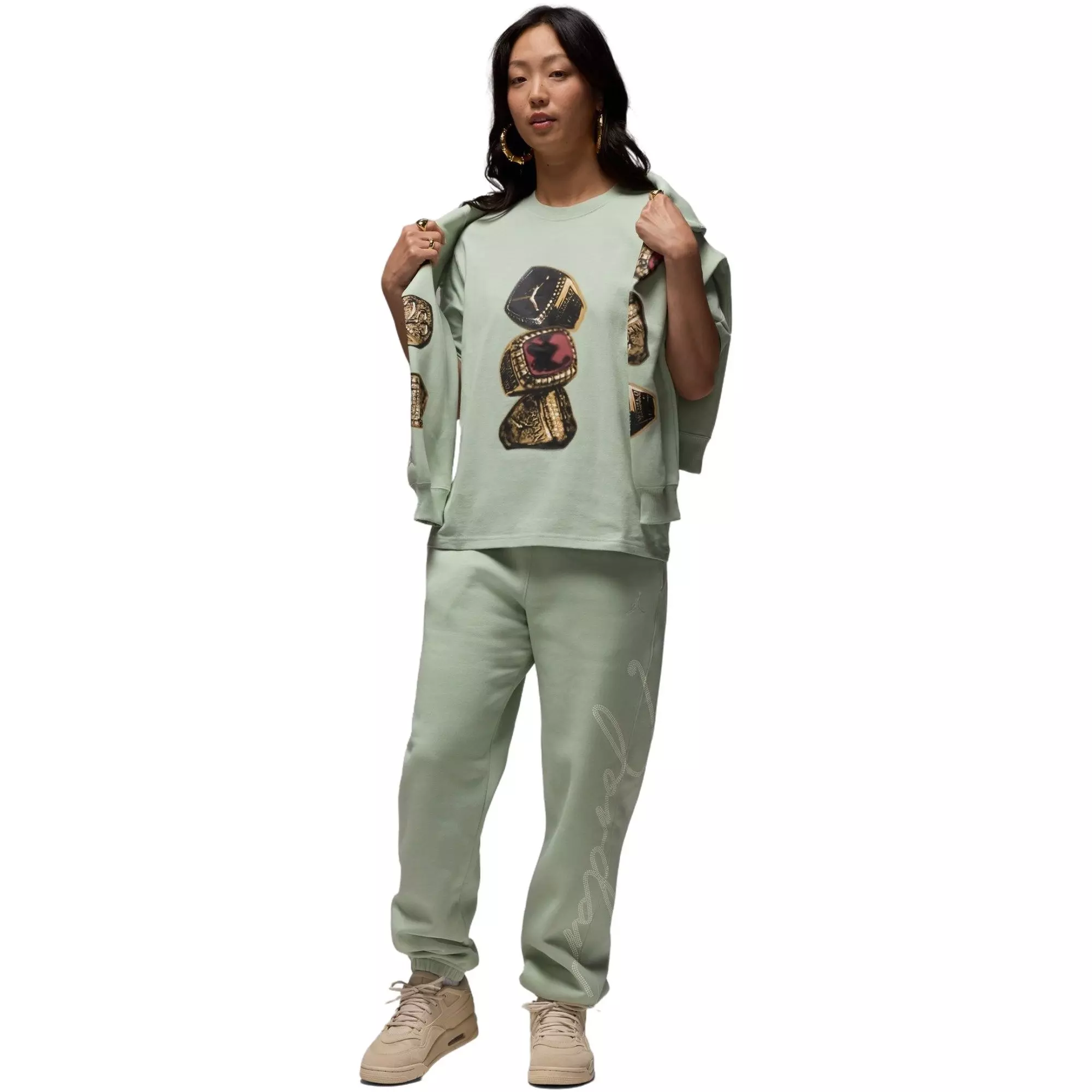Jordan Women's MVP Graphic Tee - SEAFOAM