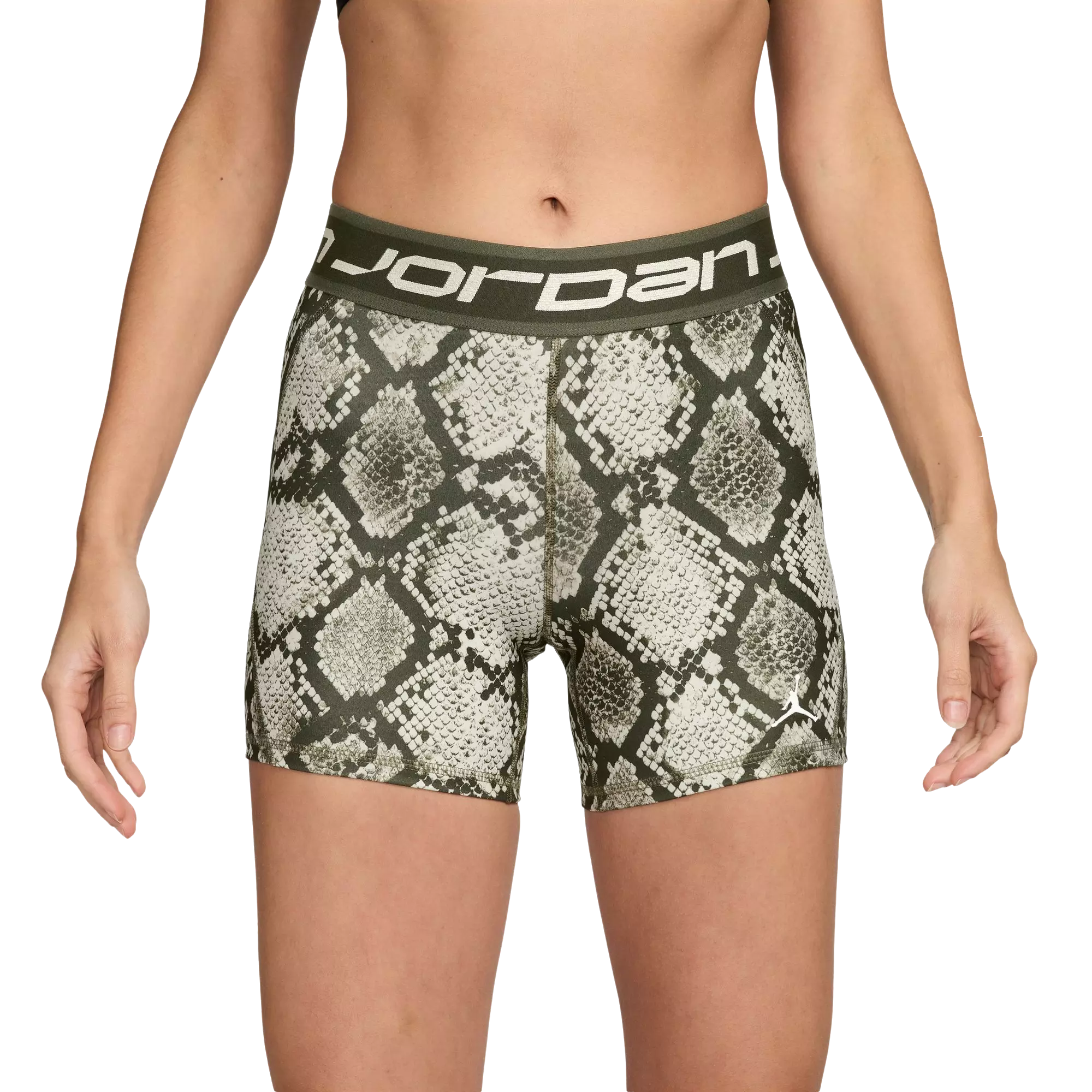 Jordan Women's Sport Shortie Shorts - OLIVE