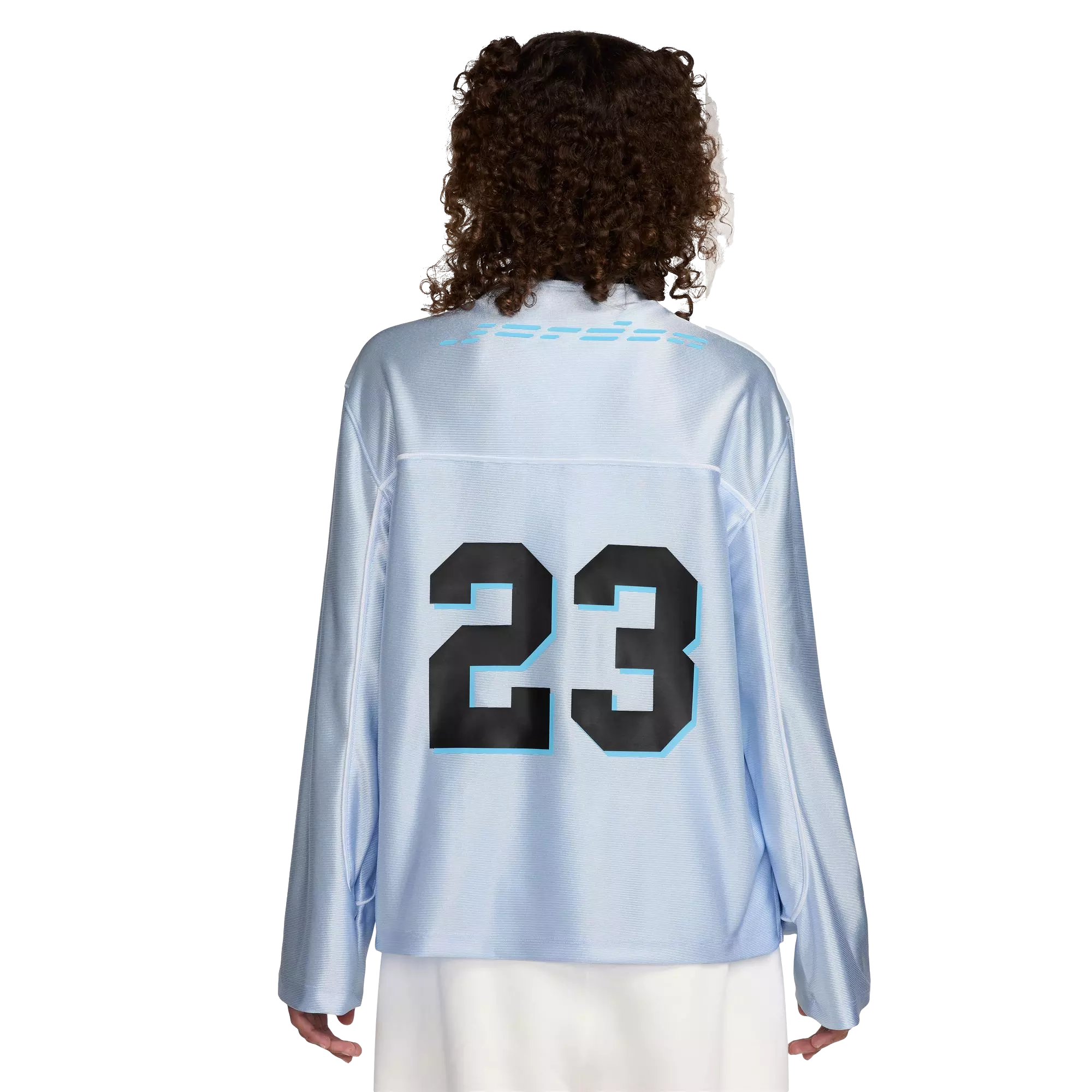 Jordan Women's Long-Sleeve Jersey Top - BLUE