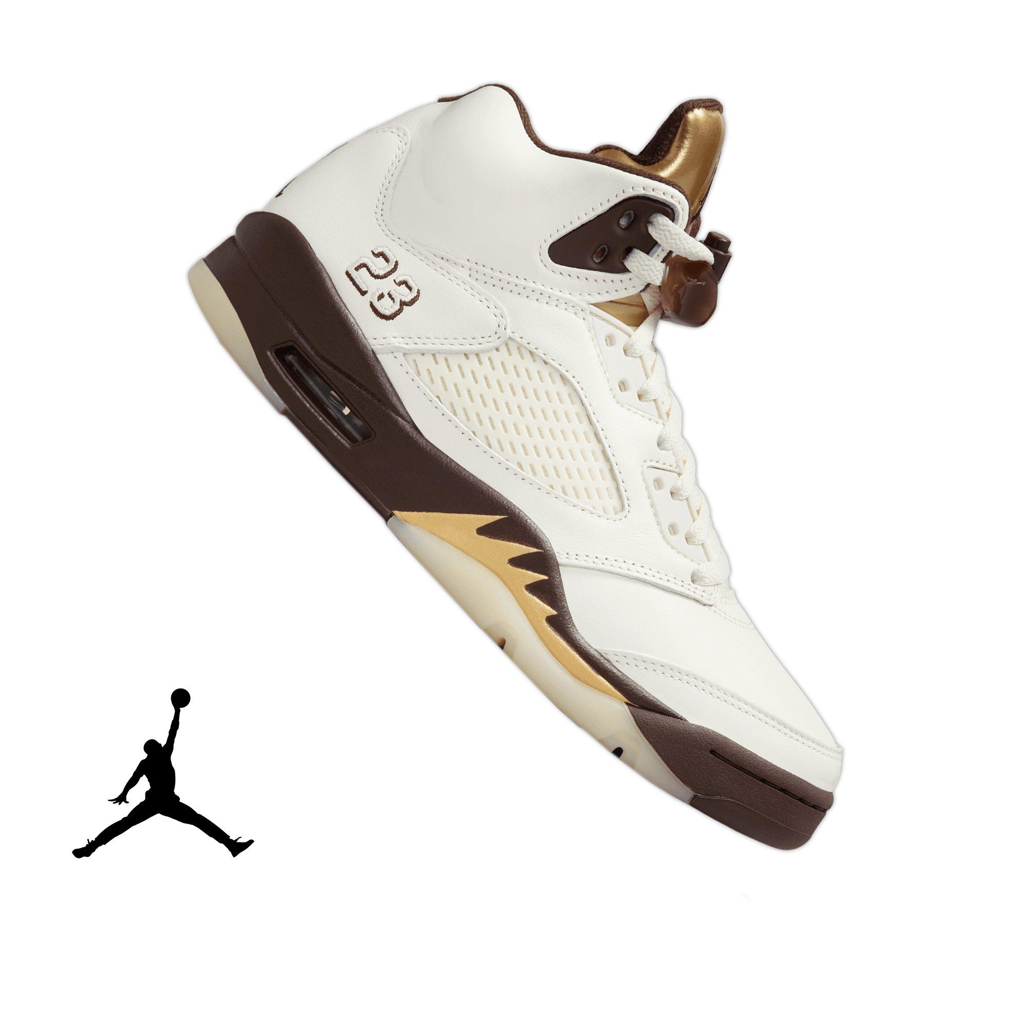 Jordan 5 Retro "Golden Ticket" Women's Shoe - EARTH/METALLIC GOLD/SAIL