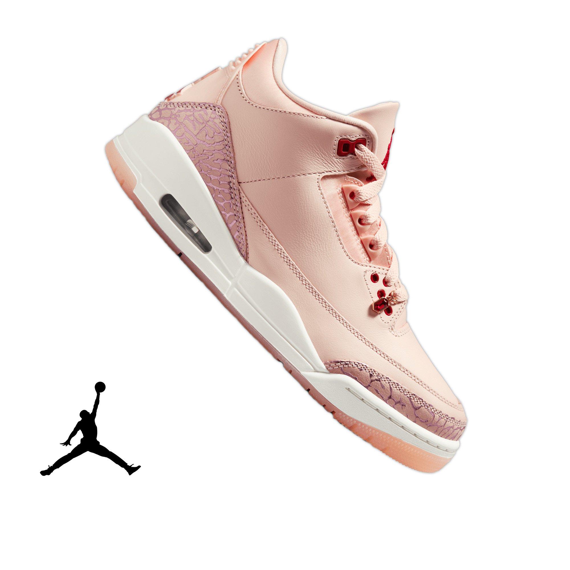 Jordan 3 Retro "Treat Yourself" Women's Shoe - WASHED CORAL/GYM RED/SAIL