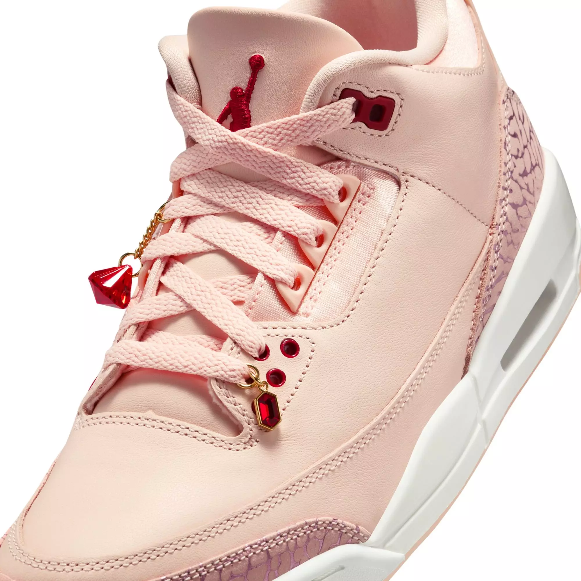 Jordan 3 Retro "Treat Yourself" Women's Shoe - WASHED CORAL/GYM RED/SAIL