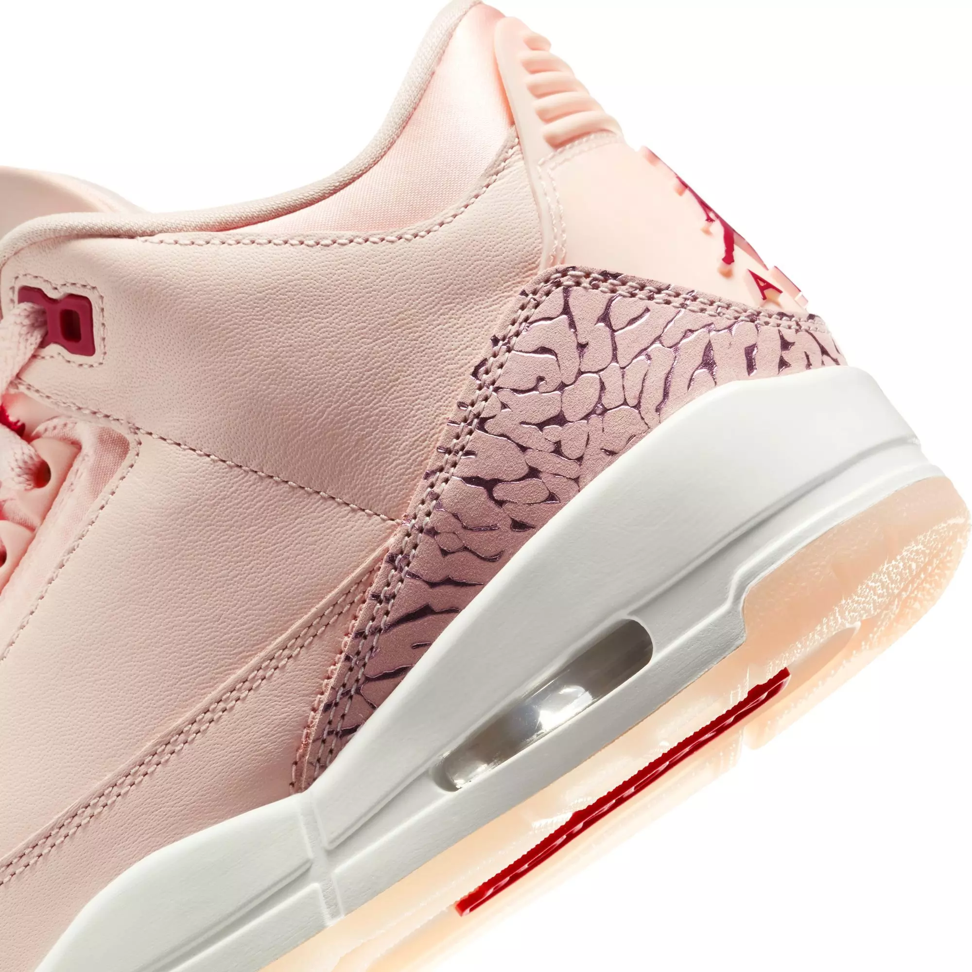 Jordan 3 Retro "Treat Yourself" Women's Shoe - WASHED CORAL/GYM RED/SAIL
