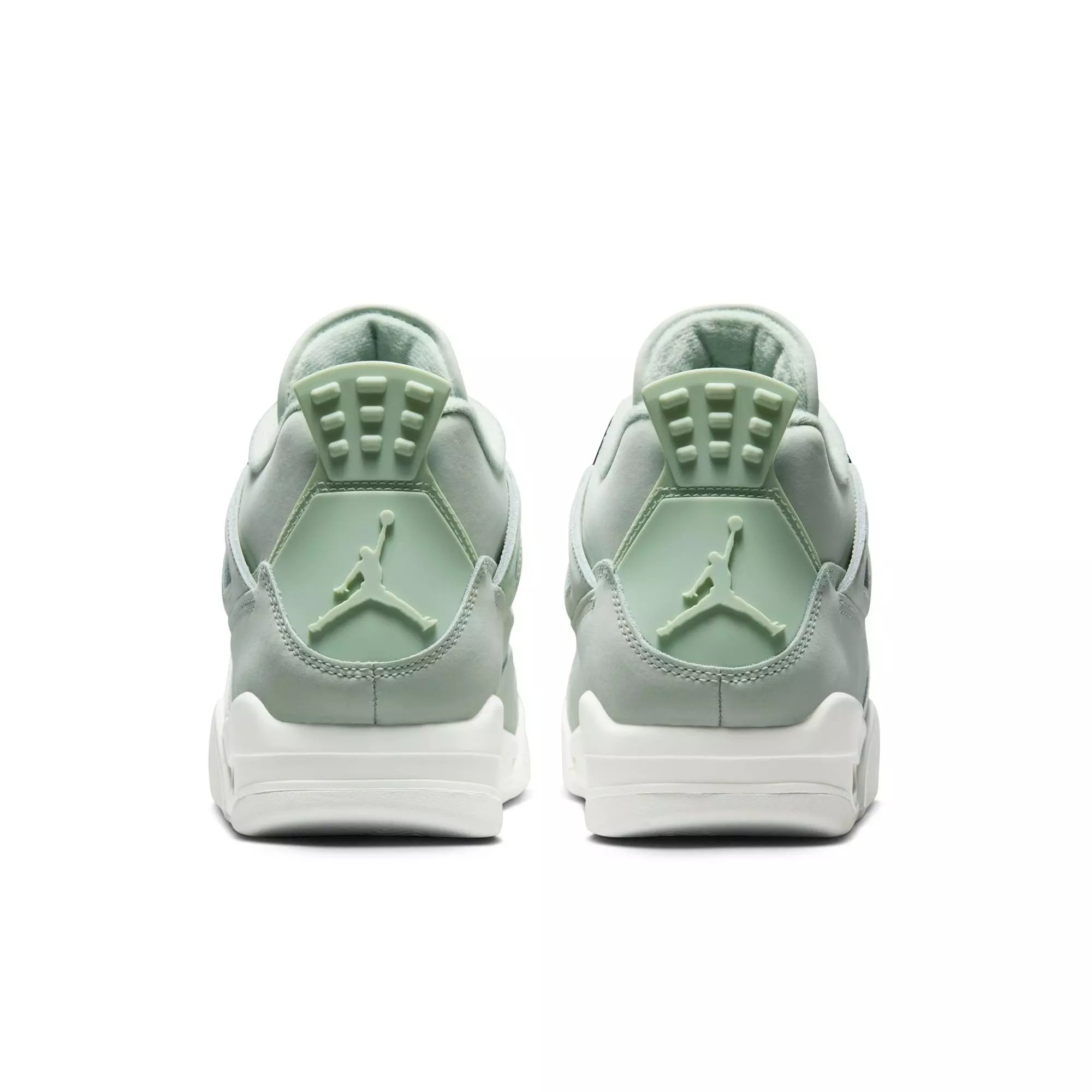 Jordan 4 Retro "Abundance" Women's Shoe - SEAFOAM/SAIL/METALLIC SILVER