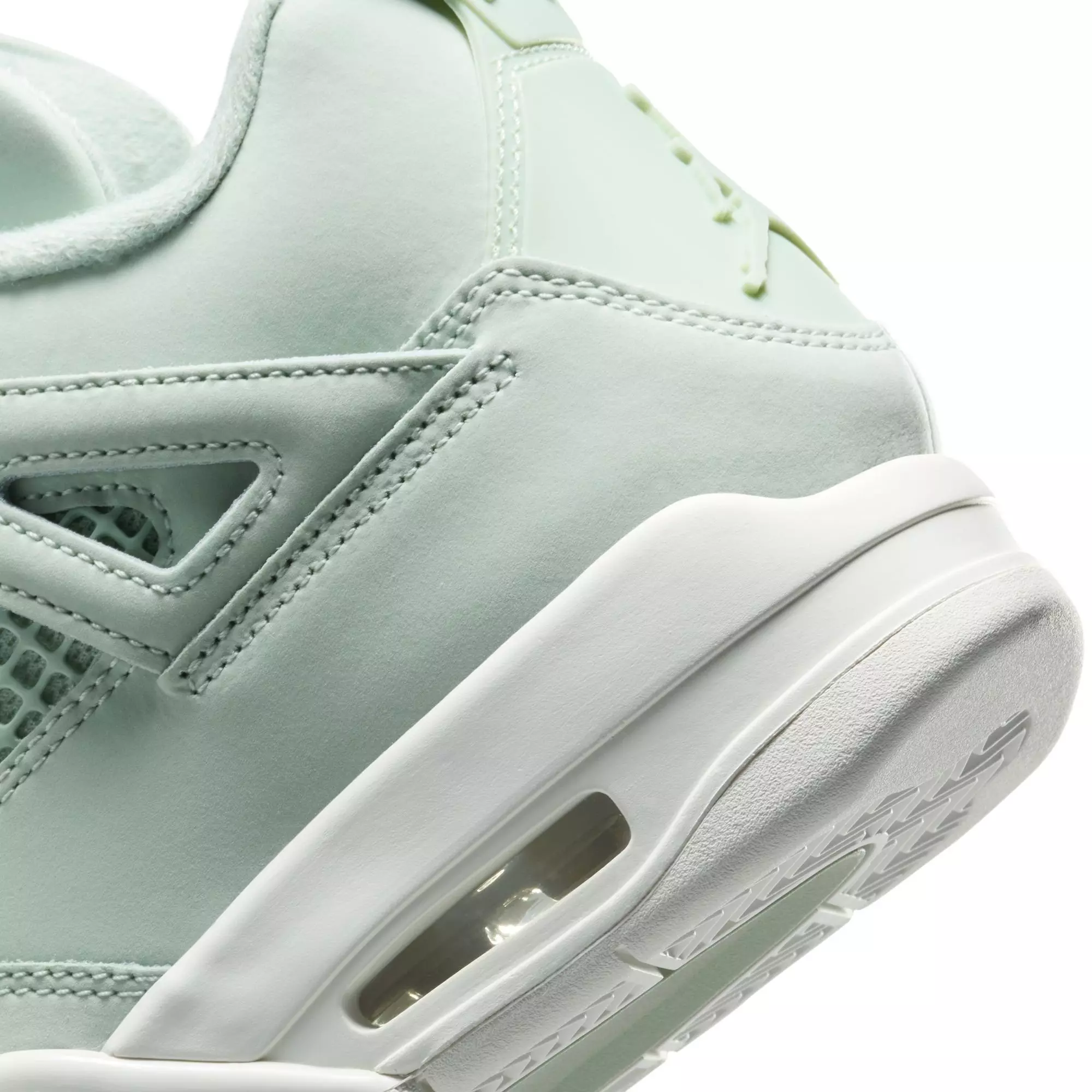 Jordan 4 Retro "Abundance" Women's Shoe - SEAFOAM/SAIL/METALLIC SILVER