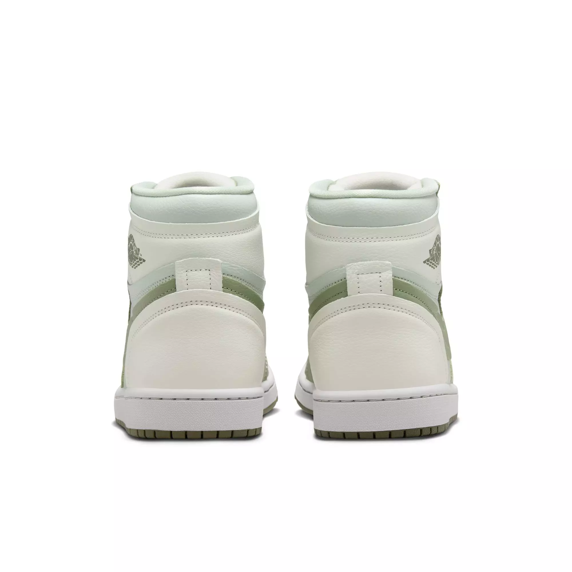 Jordan 1 High Method of Make "Medium Olive/Oil Green/Sea Glass/Seafoam" Women's Shoe​ - GREEN