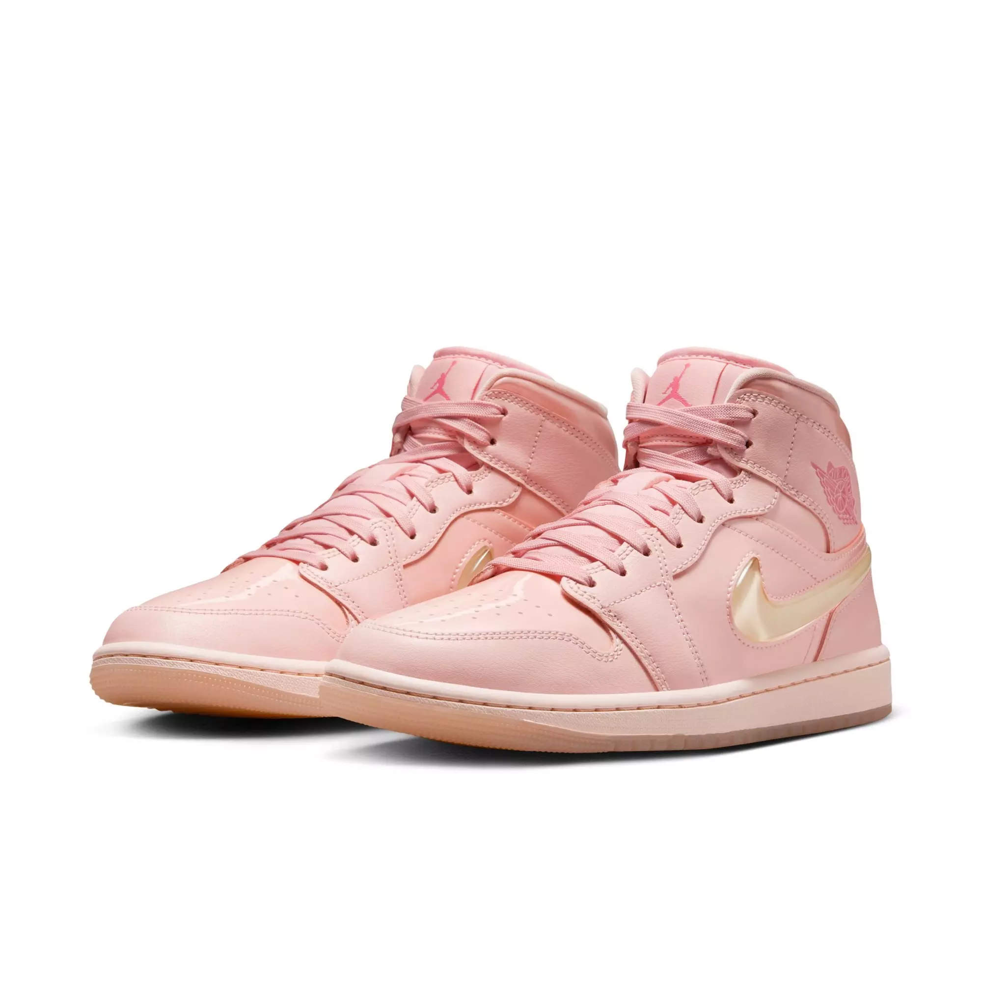 Jordan 1 Mid SE "Washed Coral/Pink Salt" Women's Shoe - CORAL