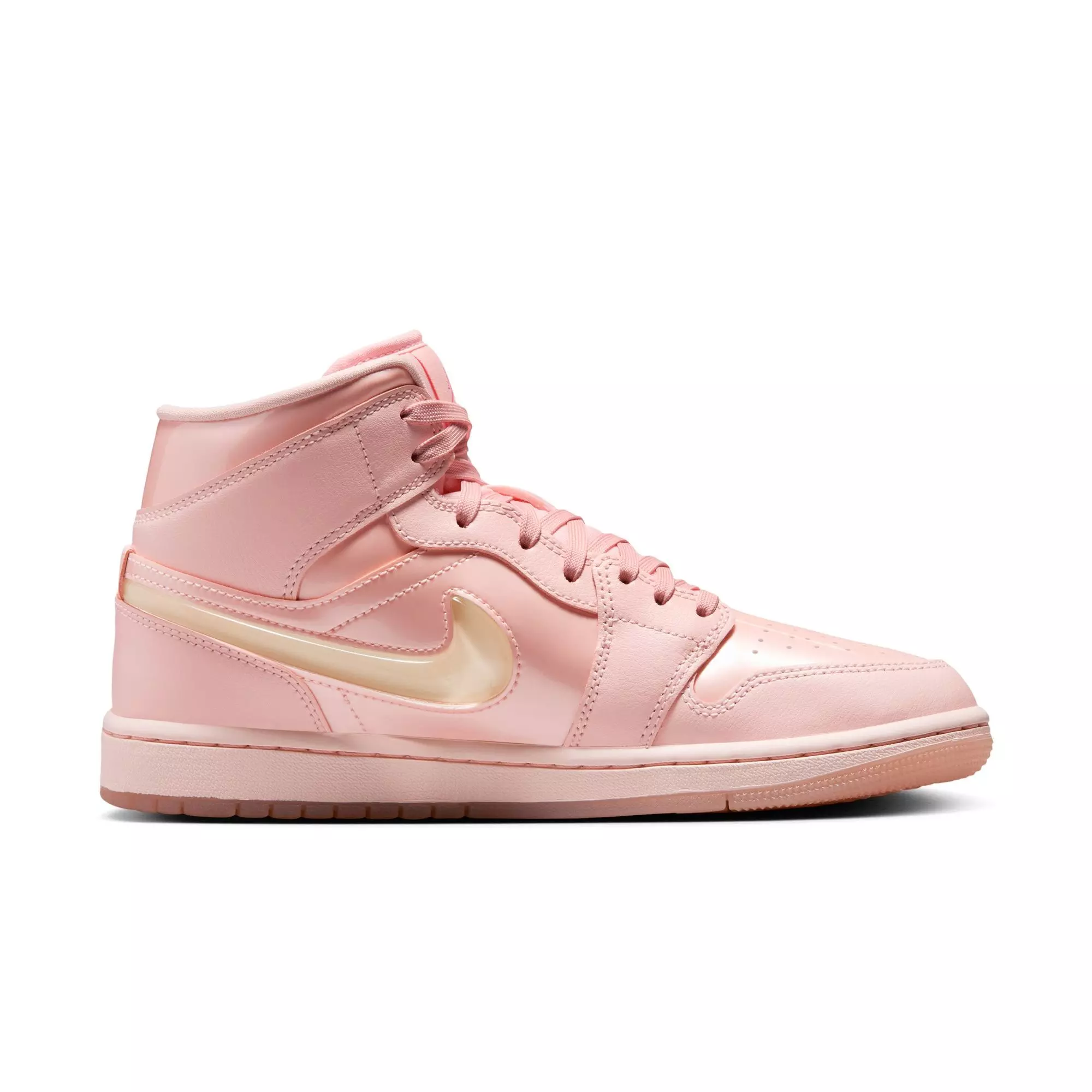 Jordan 1 Mid SE "Washed Coral/Pink Salt" Women's Shoe - CORAL