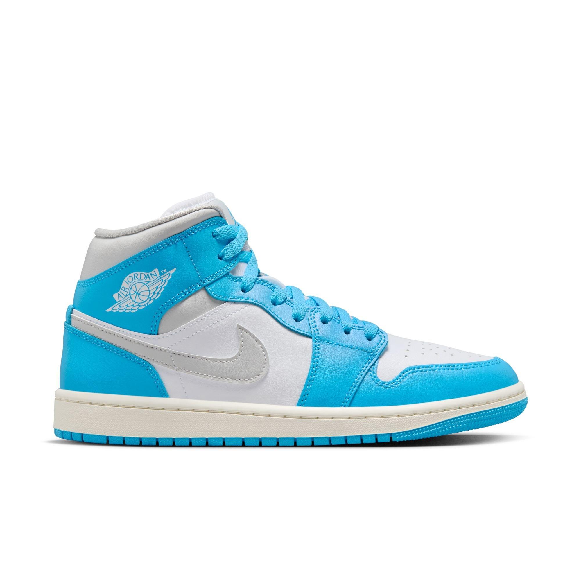 Jordan 1 Mid "Sail/Gym Red/Off Noir/White" Women's Shoe