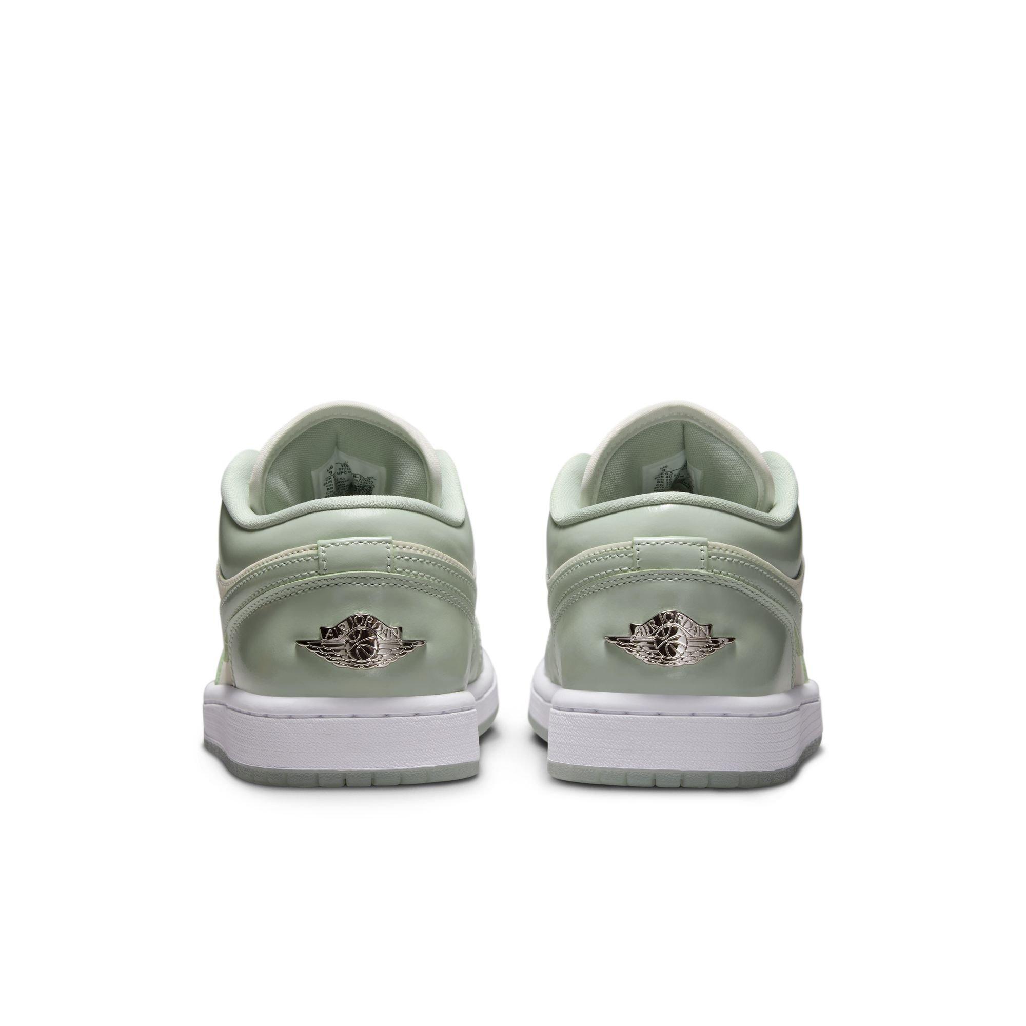 Jordan 1 Low SE Women's&nbsp;"Sail/Seafoam/Metallic Silver/White"&nbsp;Shoe