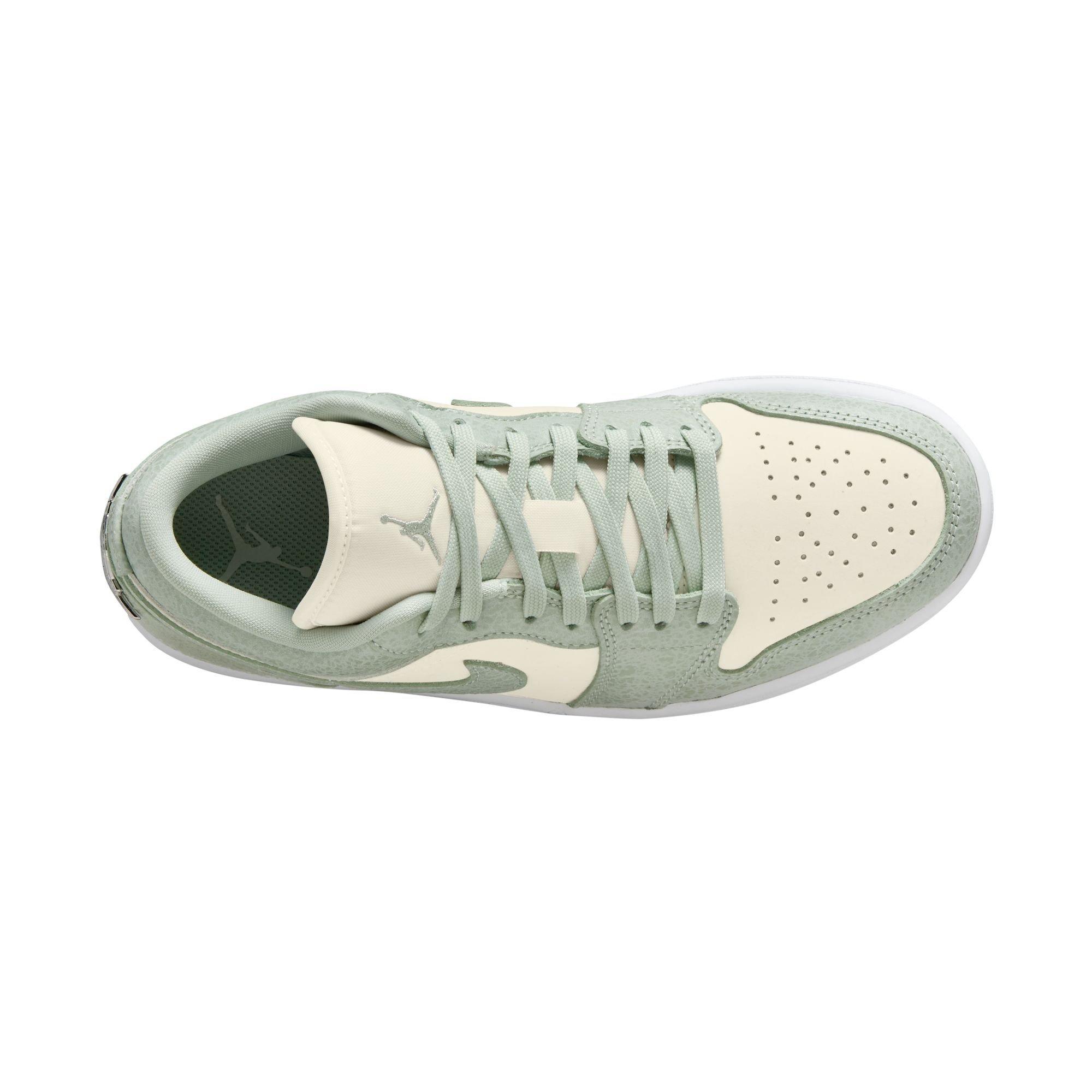 Jordan 1 Low SE Women's&nbsp;"Sail/Seafoam/Metallic Silver/White"&nbsp;Shoe