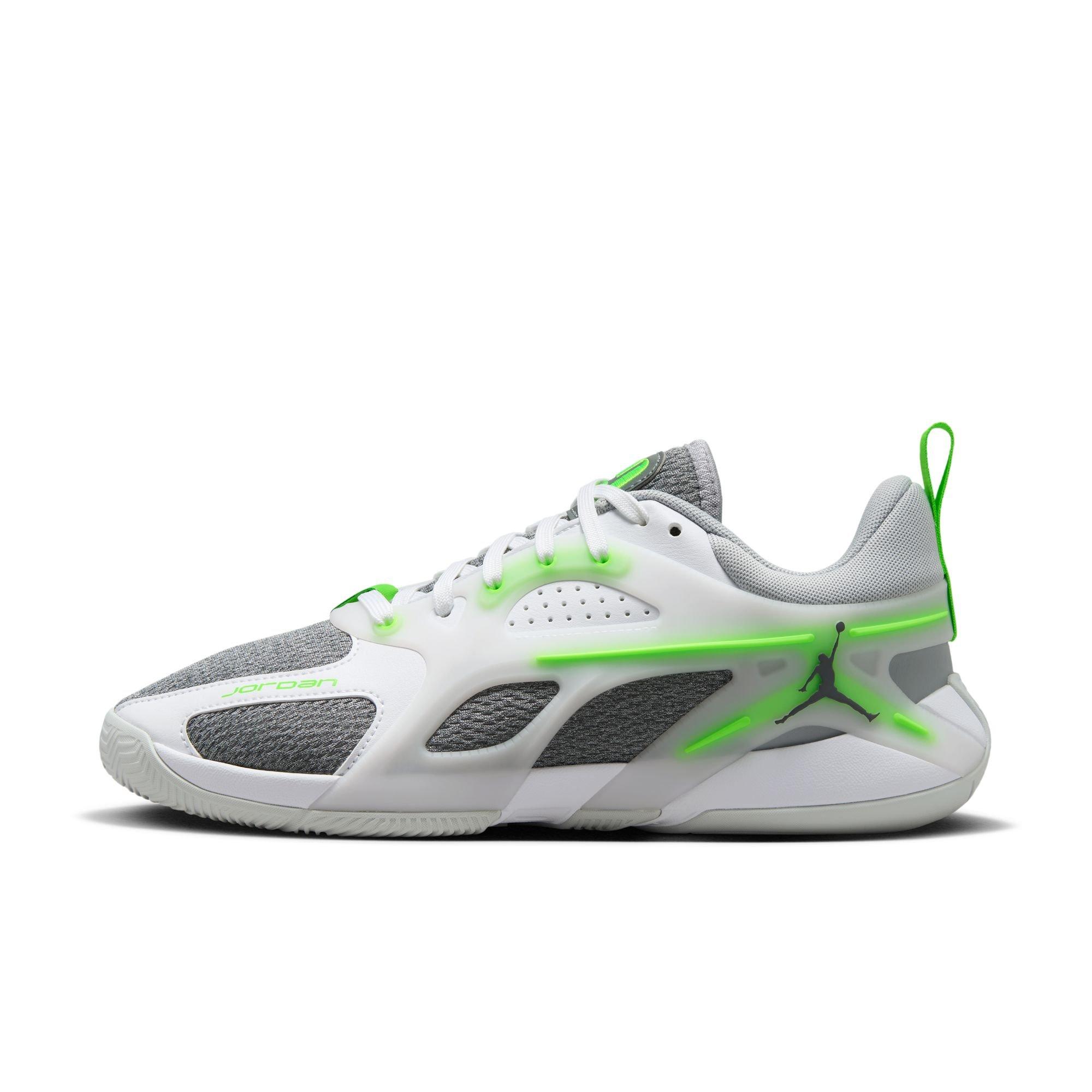Jordan Heir "Electric Green" Women's Shoe - SAIL/WOLF GREY/ELECTRIC GREEN Thumbnail View 6