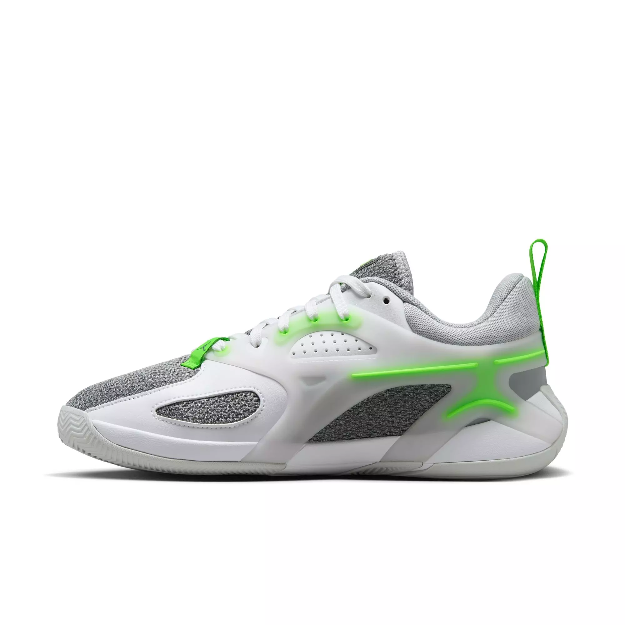 Jordan Heir "Electric Green" Women's Shoe - SAIL/WOLF GREY/ELECTRIC GREEN