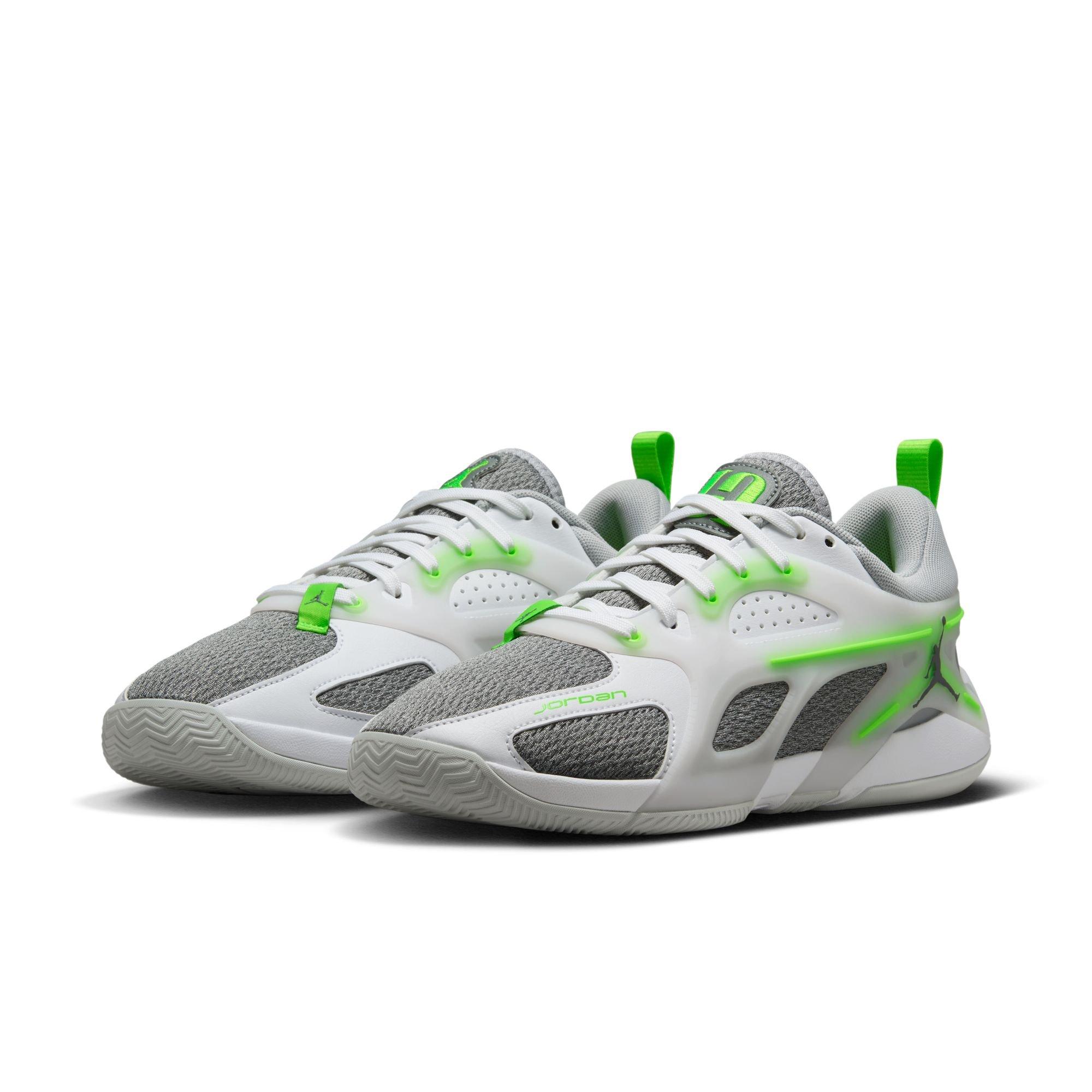 Jordan Athletic Shoes Gray and Green Jordan Men main image 4