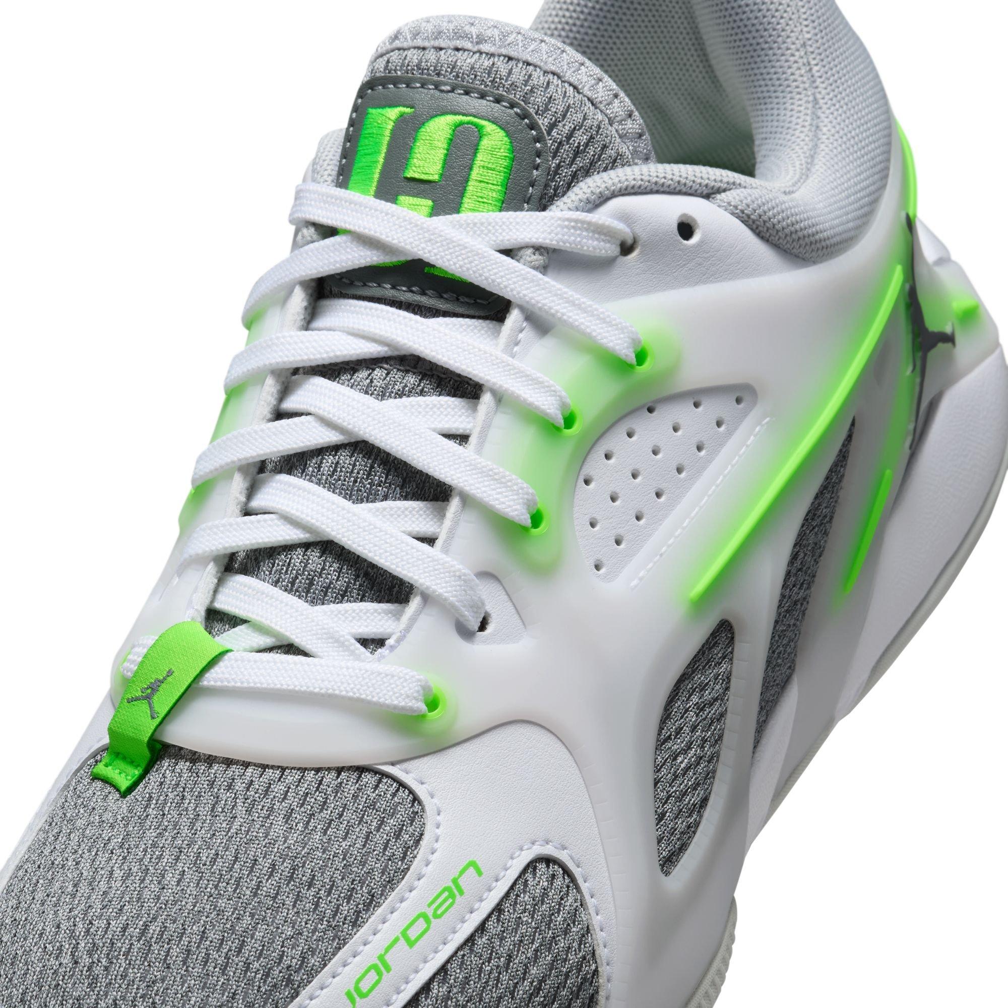 Jordan Heir "Electric Green" Women's Shoe - SAIL/WOLF GREY/ELECTRIC GREEN Thumbnail View 4