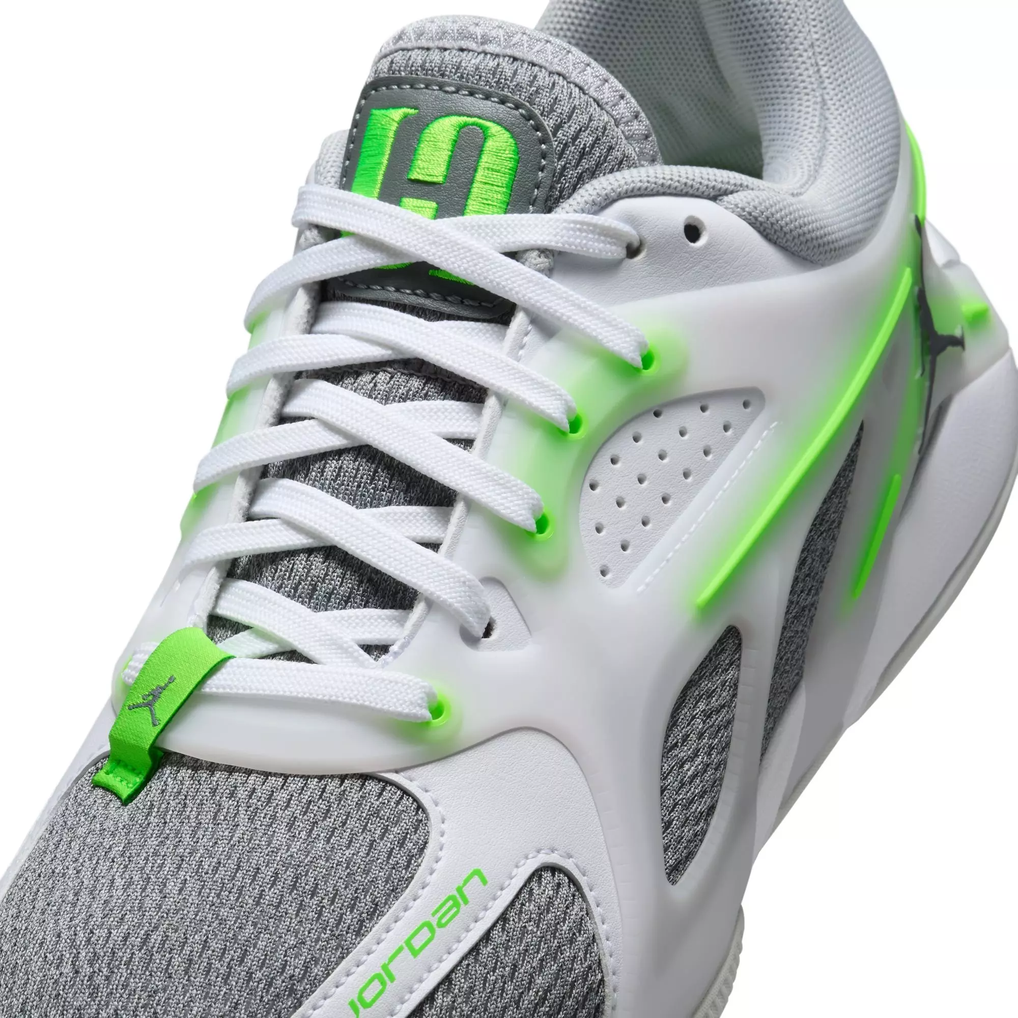 Jordan Heir "Electric Green" Women's Shoe - SAIL/WOLF GREY/ELECTRIC GREEN