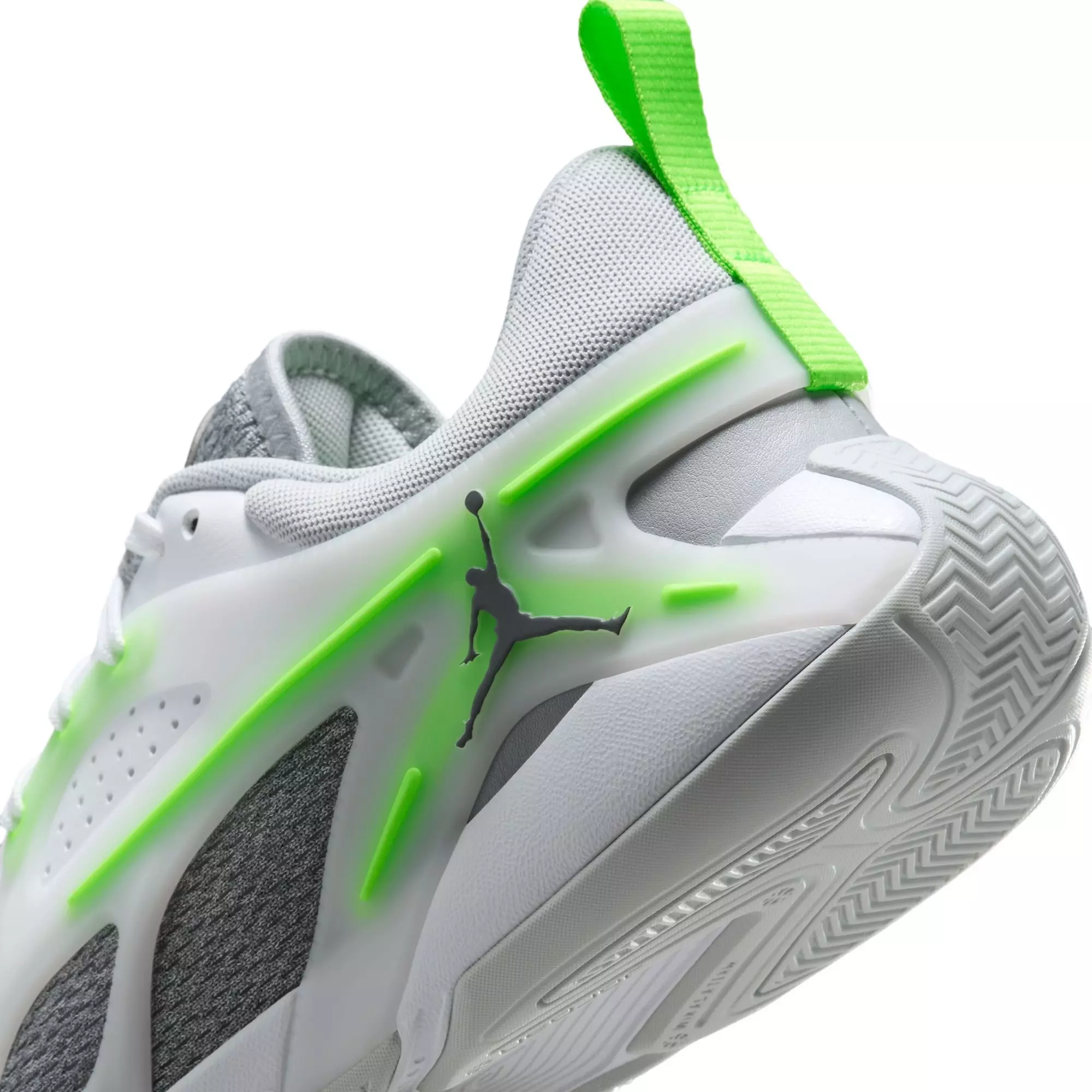 Jordan Heir "Electric Green" Women's Shoe - SAIL/WOLF GREY/ELECTRIC GREEN