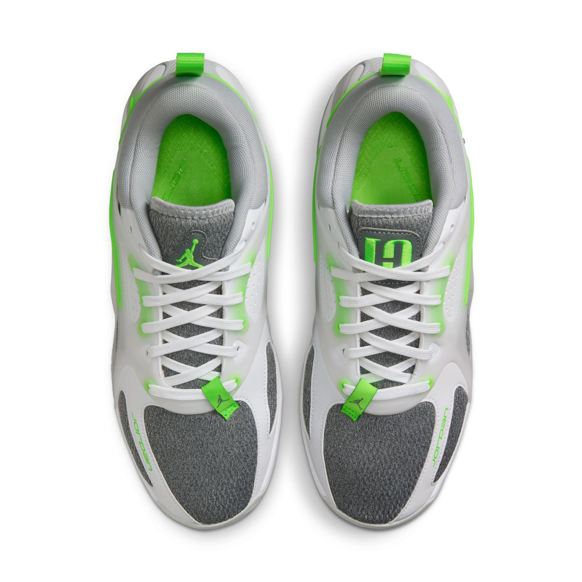 Jordan Heir "Electric Green" Women's Shoe - SAIL/WOLF GREY/ELECTRIC GREEN Thumbnail View 9
