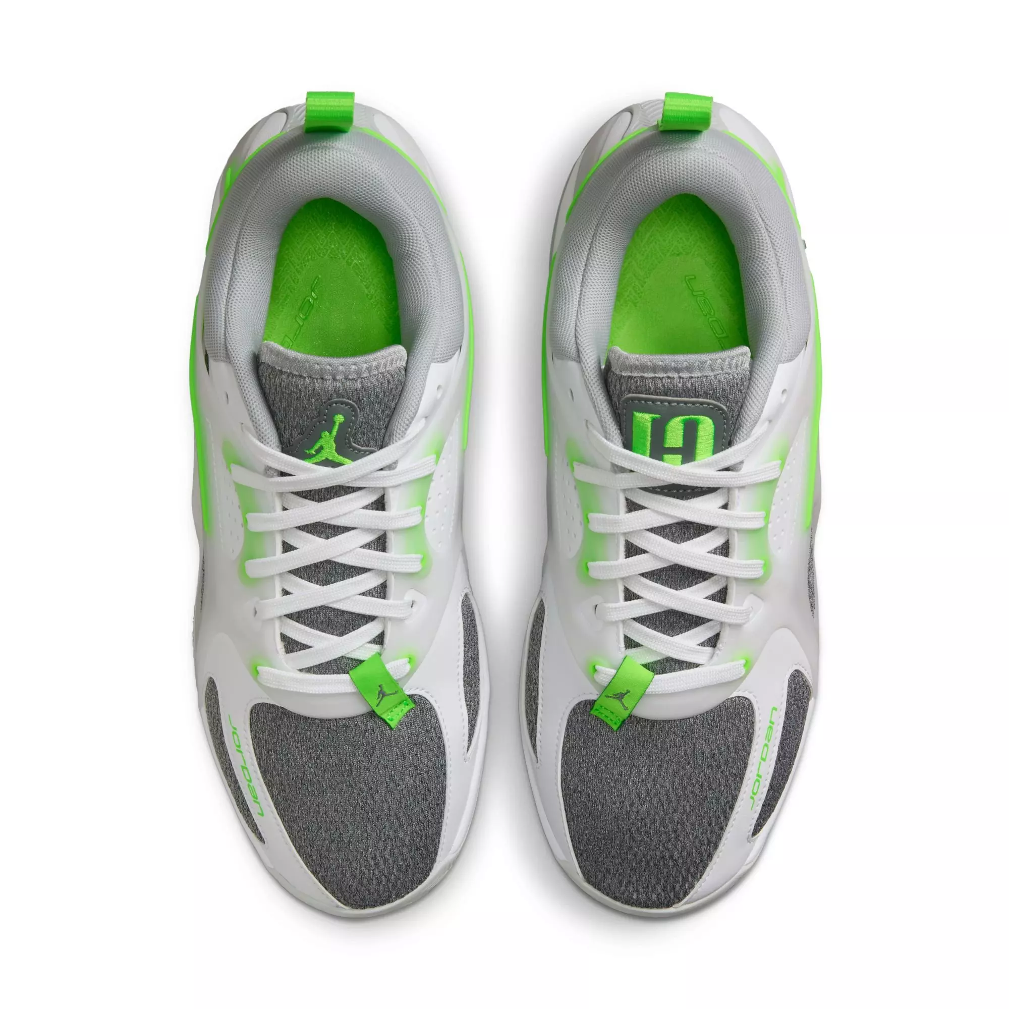Jordan Heir "Electric Green" Women's Shoe - SAIL/WOLF GREY/ELECTRIC GREEN
