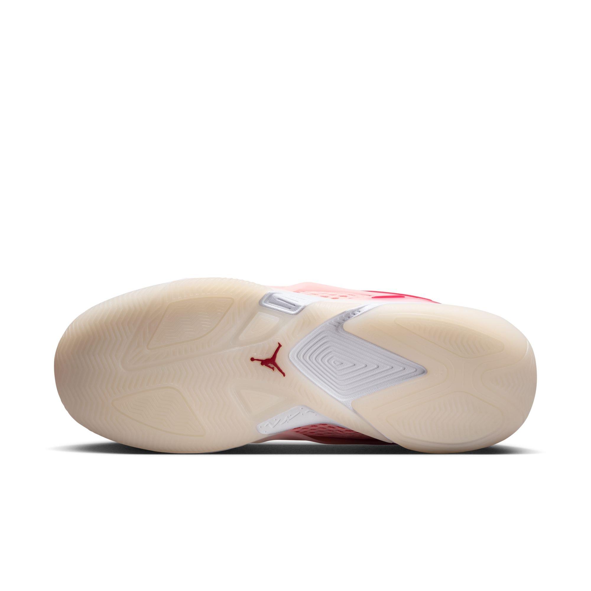 Jordan Heir "Soft Pink" Women's Shoe - SOFT PINK/VARSITY RED/WASHED CORAL Thumbnail View 10