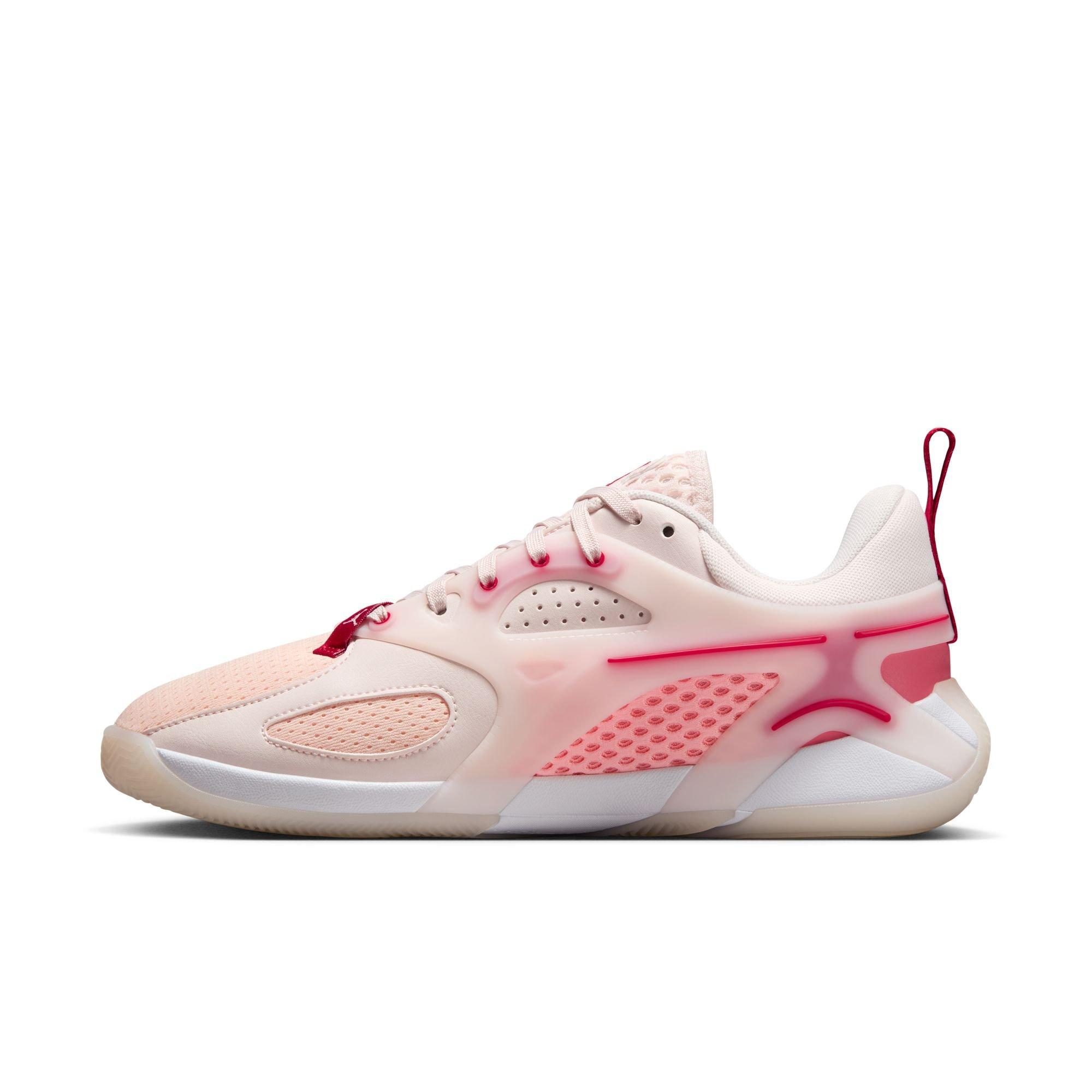 Jordan Heir "Soft Pink" Women's Shoe - SOFT PINK/VARSITY RED/WASHED CORAL Thumbnail View 7