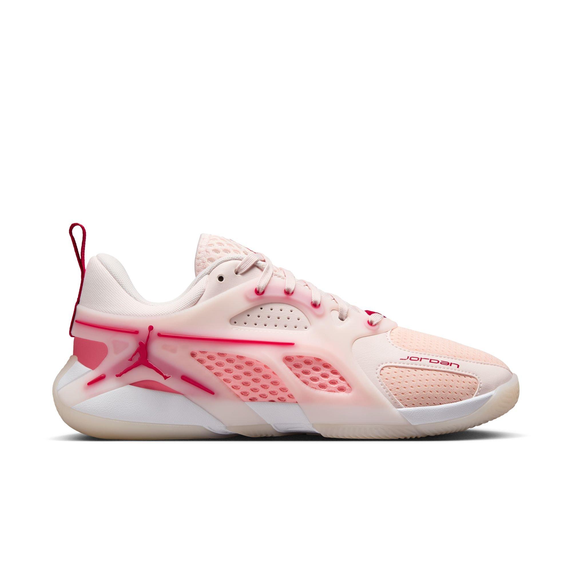 Jordan Heir "Soft Pink" Women's Shoe - SOFT PINK/VARSITY RED/WASHED CORAL Thumbnail View 1