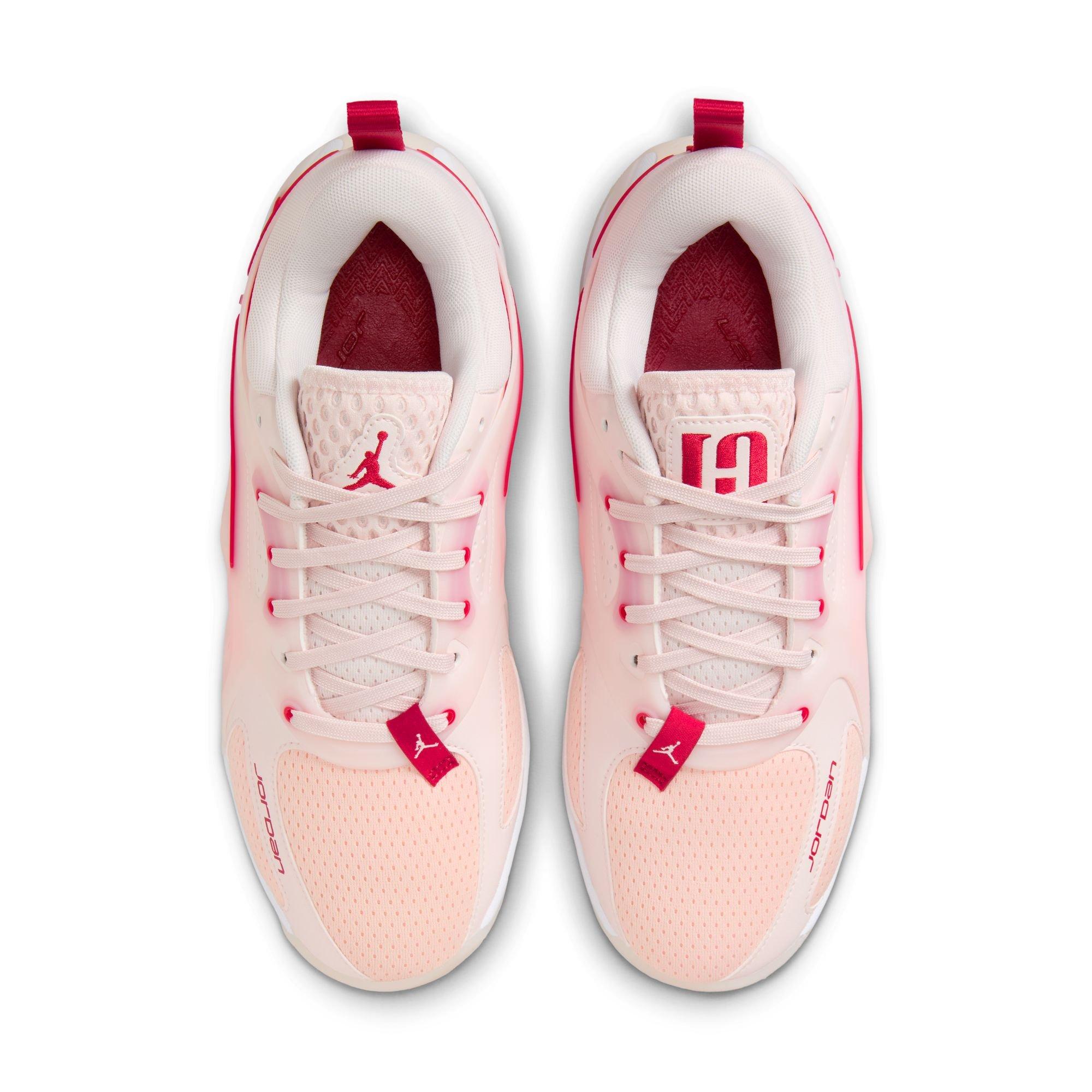 Jordan Heir "Soft Pink" Women's Shoe - SOFT PINK/VARSITY RED/WASHED CORAL Thumbnail View 9