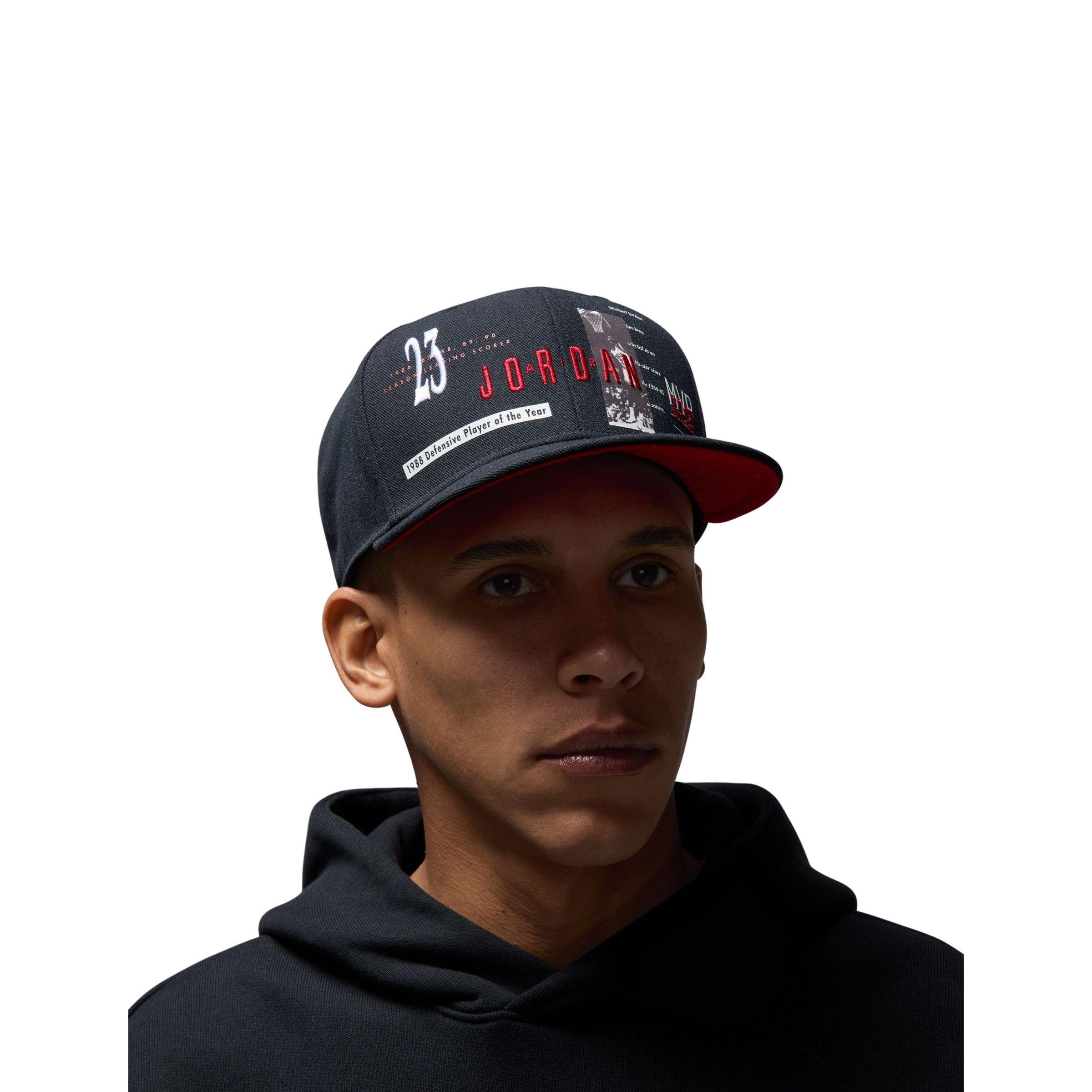 Jordan Pro Snapback Cap-Black - BLACK Thumbnail View 1
