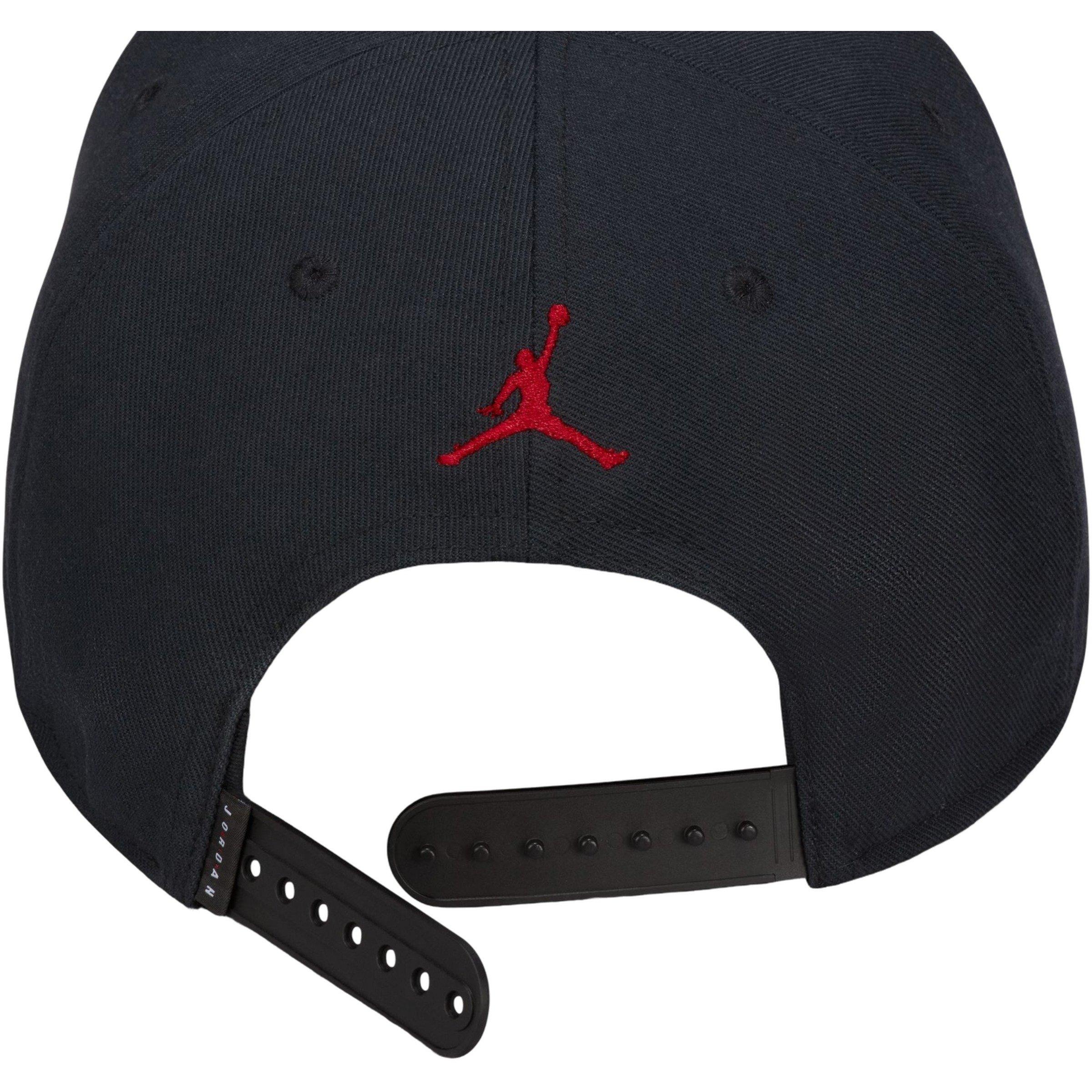 Jordan Pro Snapback Cap-Black - BLACK Thumbnail View 3