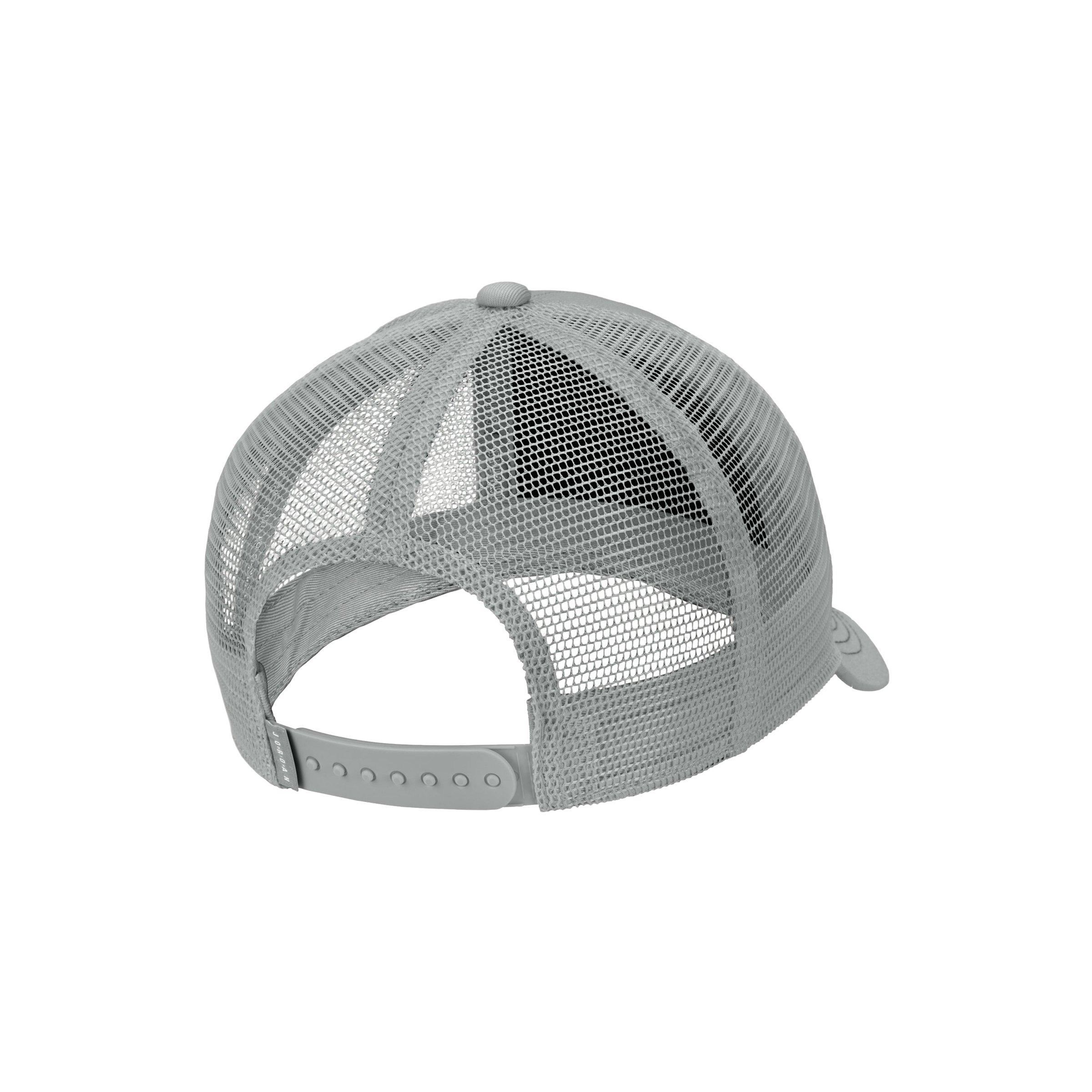 Jordan Rise Trucker Snapback Cap-Grey - GREY Thumbnail View 2