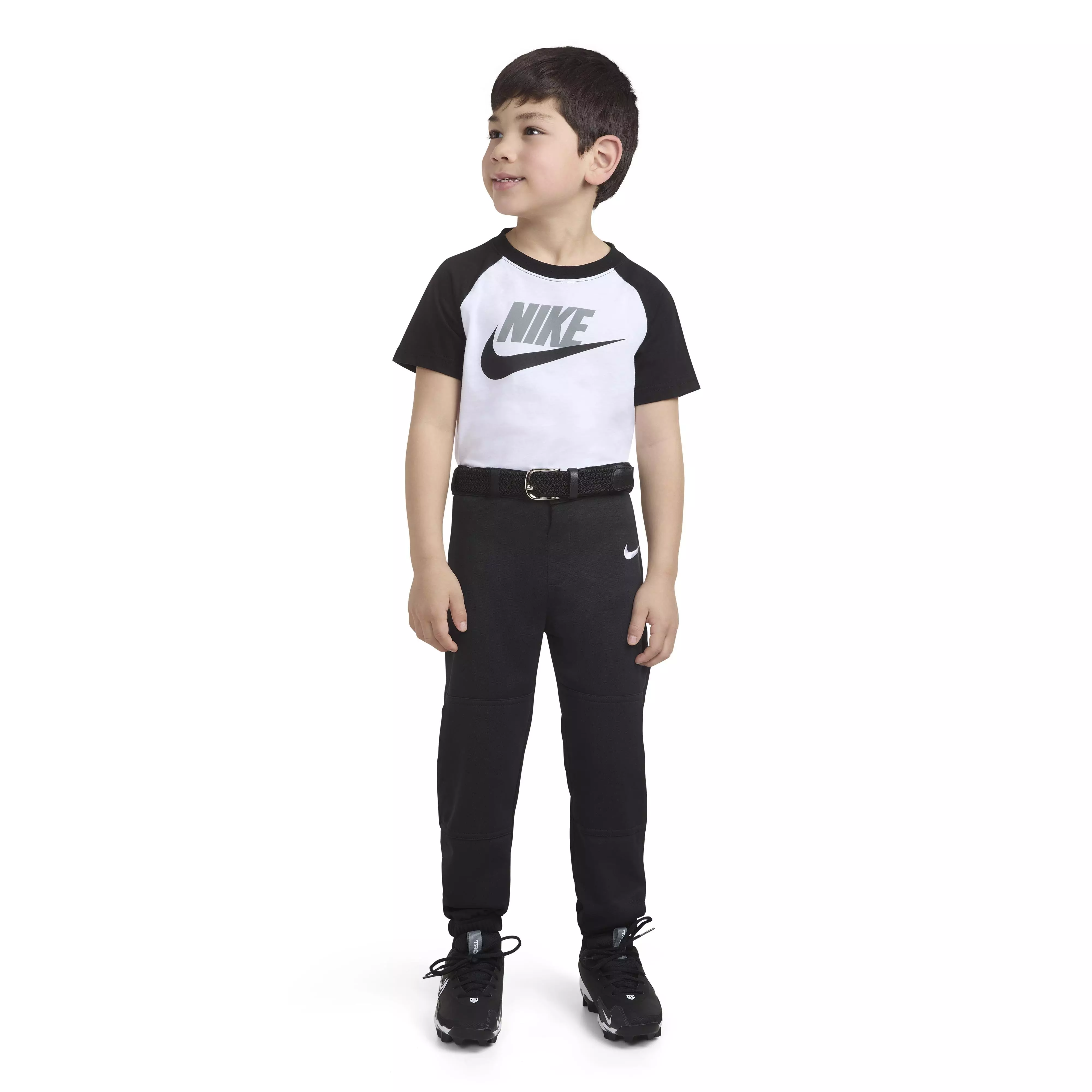 Nike Youth Dri-FIT Tee Ball Pants - Black - BLACK