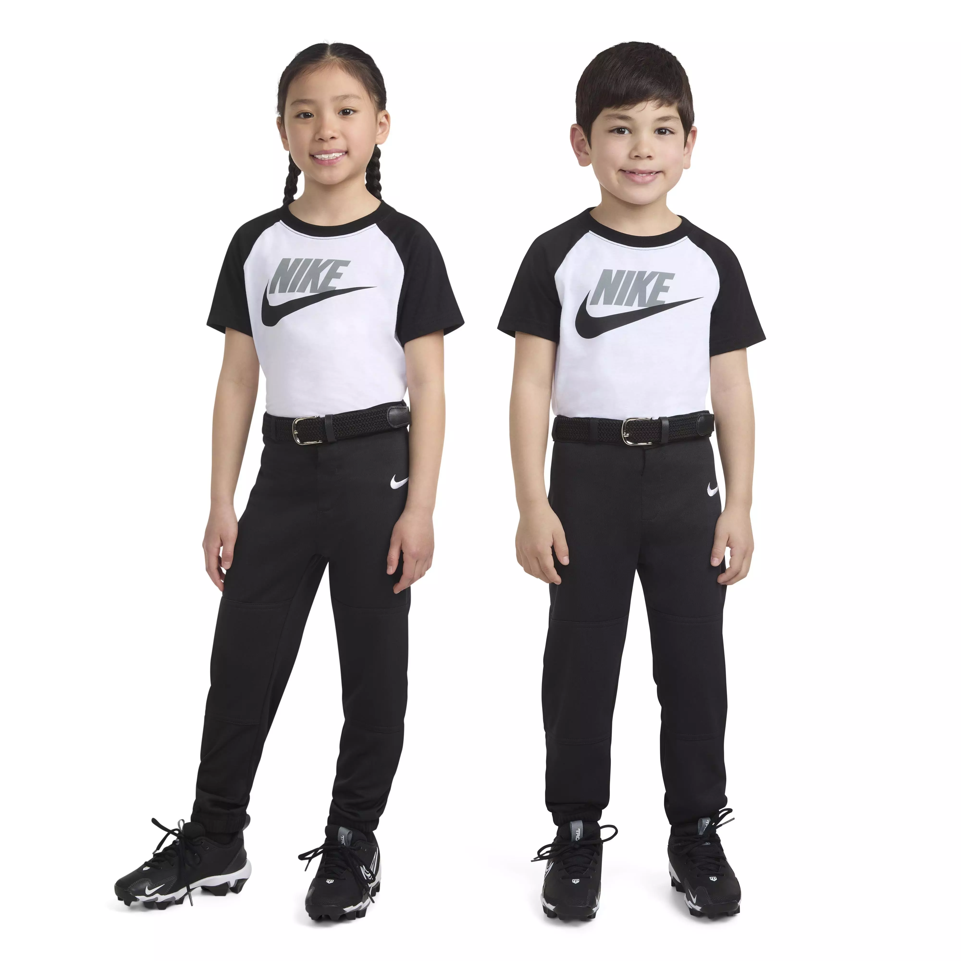 Nike Youth Dri-FIT Tee Ball Pants - Black - BLACK