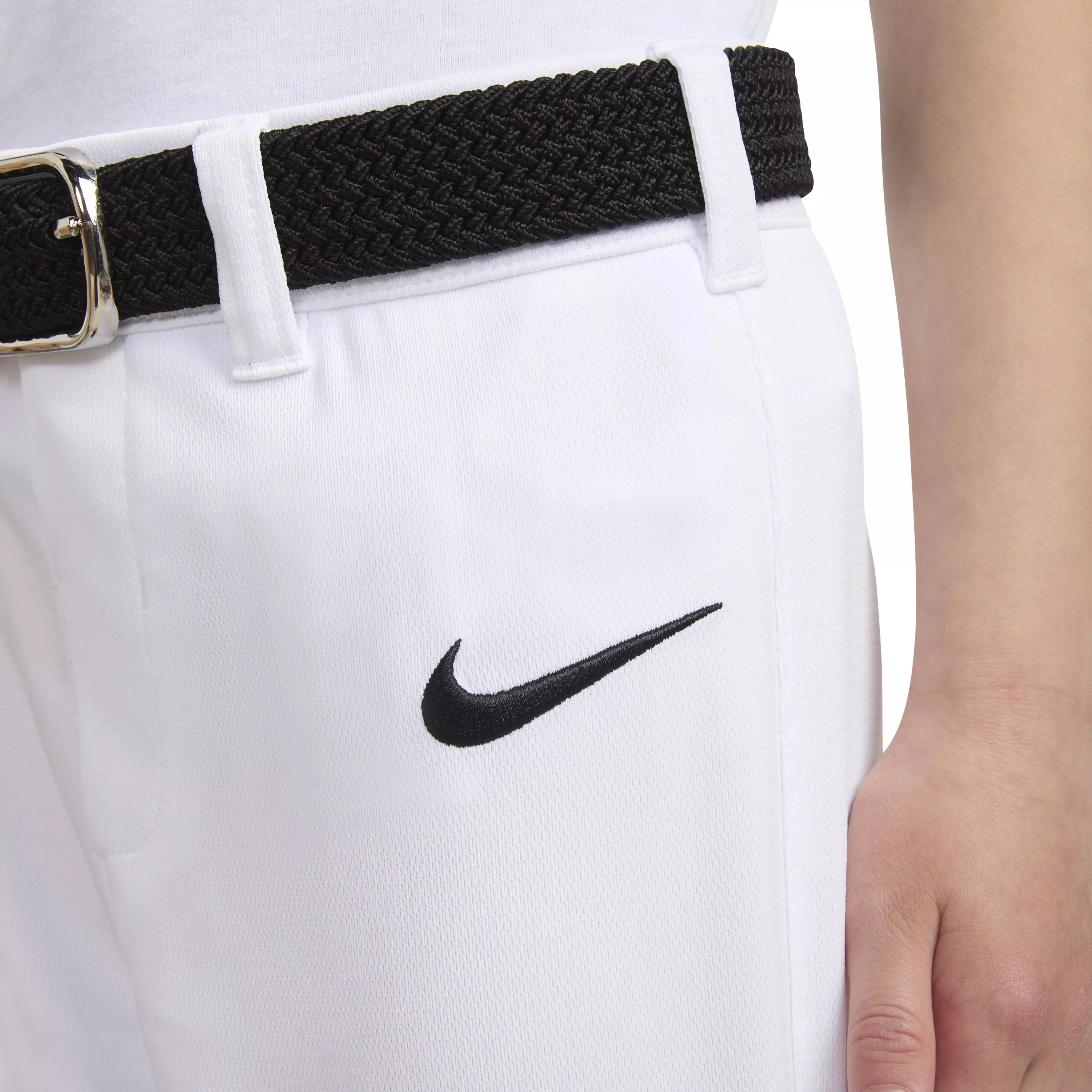 Nike Youth Dri-FIT Tee Ball Pants - White - WHITE