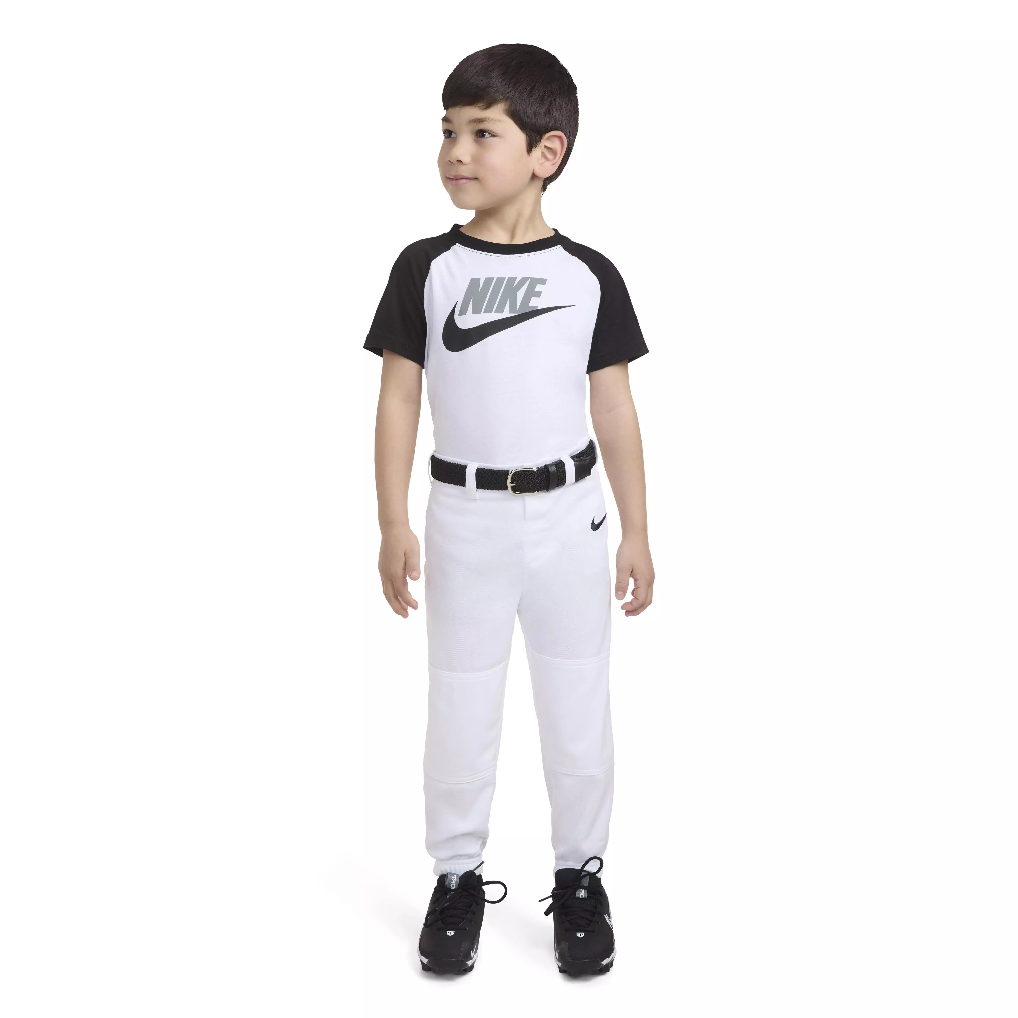 Nike Youth Dri-FIT Tee Ball Pants - White - WHITE
