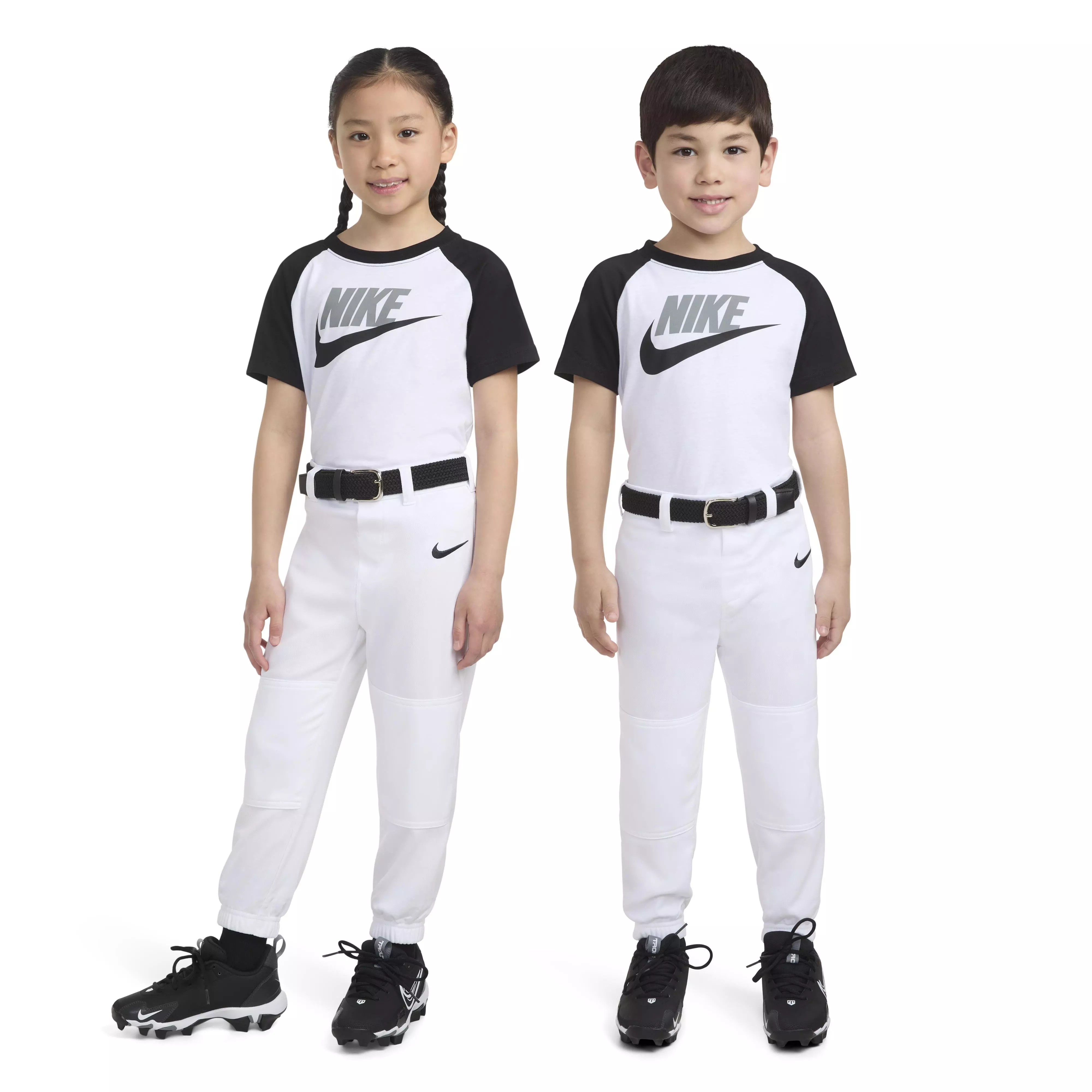 Nike Youth Dri-FIT Tee Ball Pants - White - WHITE