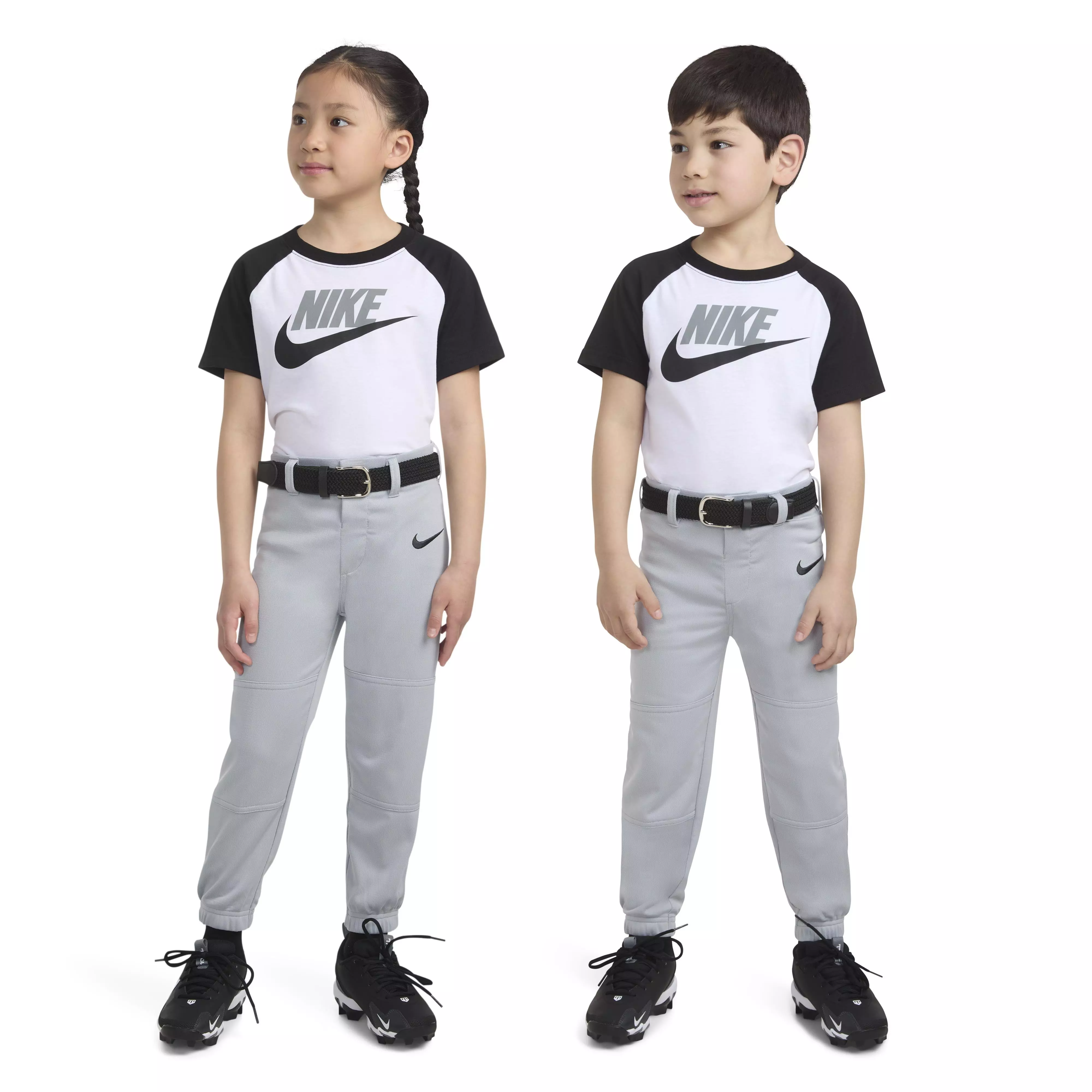 Nike Youth Dri-FIT Tee Ball Pants - Grey - GREY