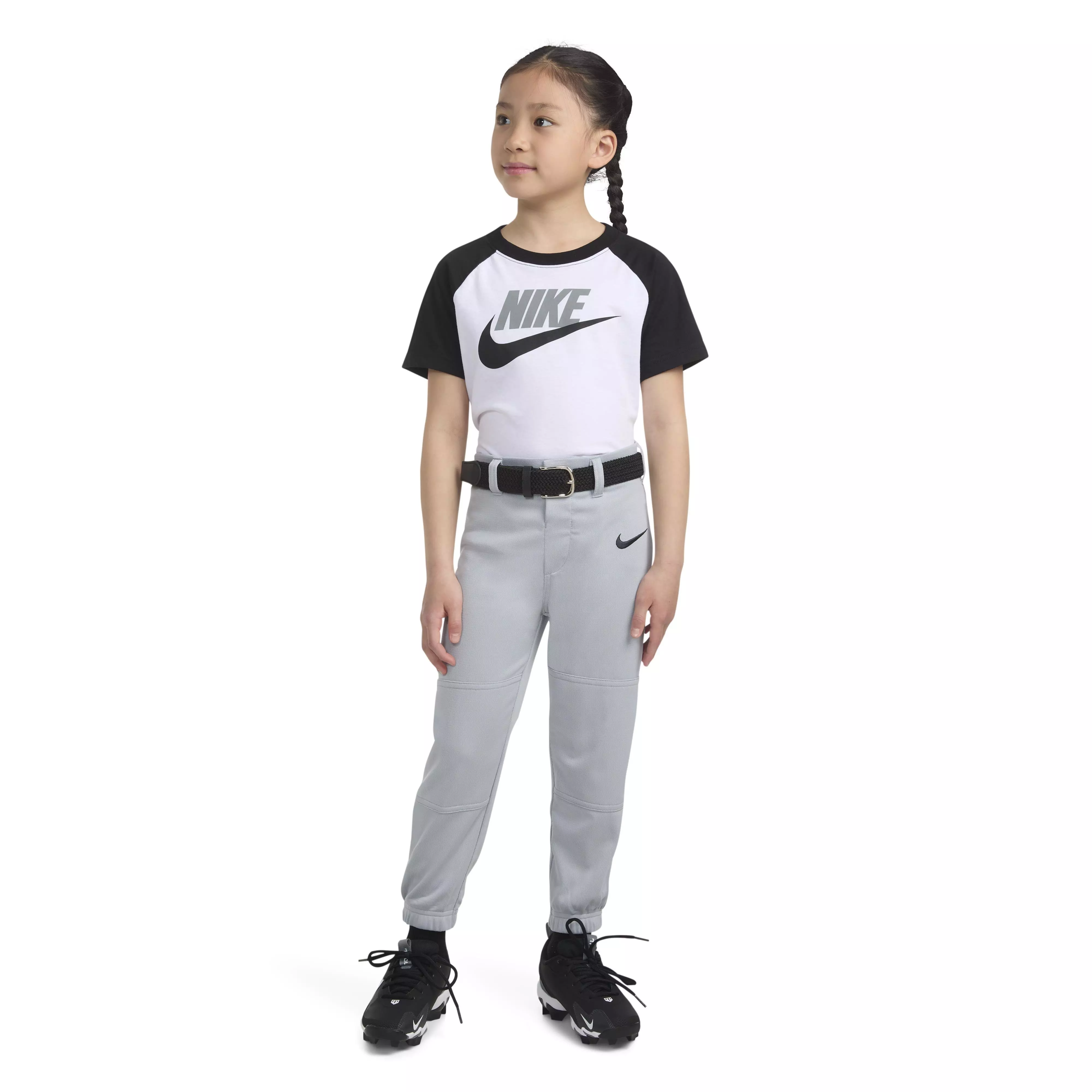 Nike Youth Dri-FIT Tee Ball Pants - Grey - GREY