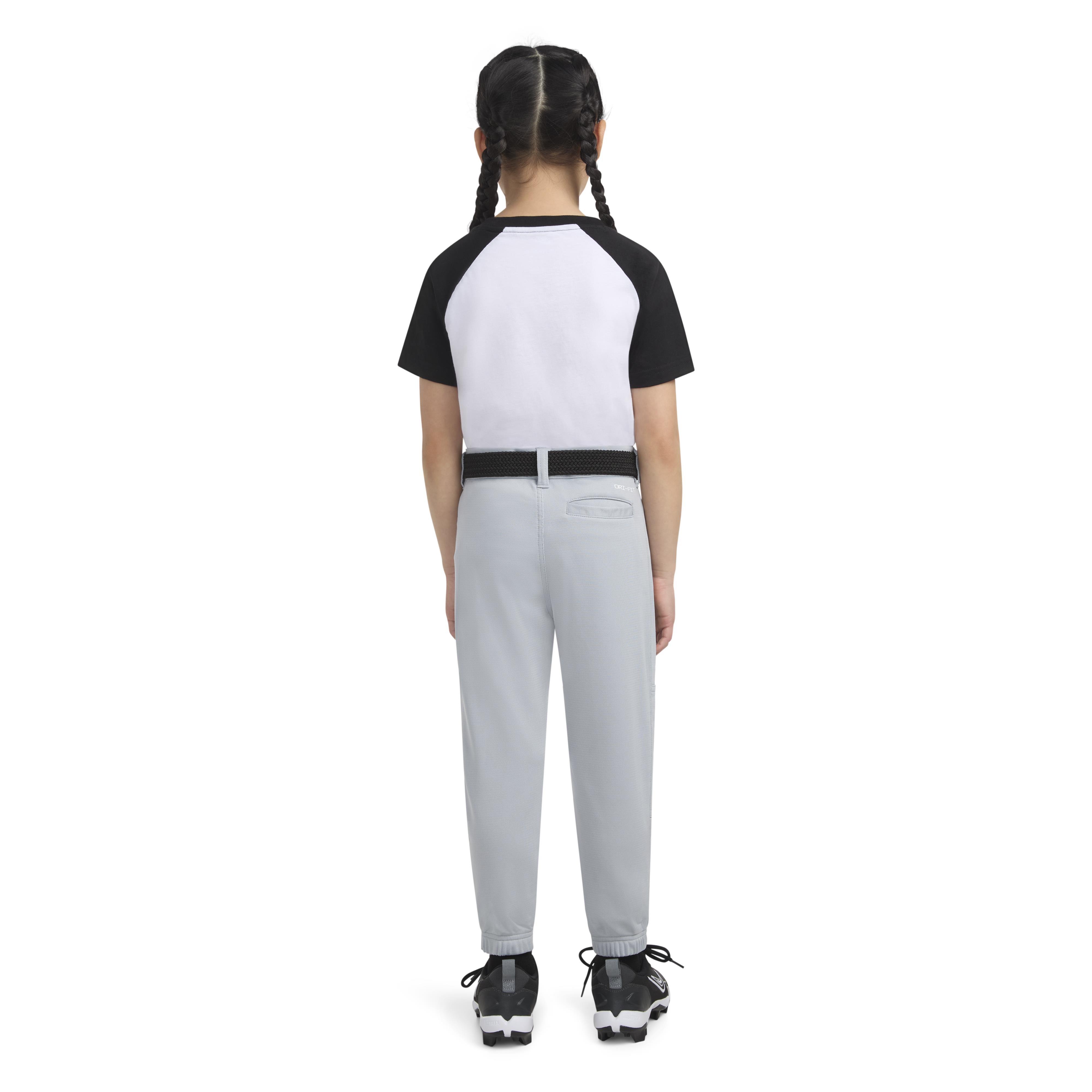 Nike Youth Dri-FIT Tee Ball Pants - Grey