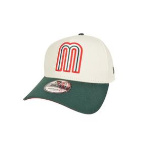 New Era Mexico 9FORTY A-Frame Snapback Hat-Cream