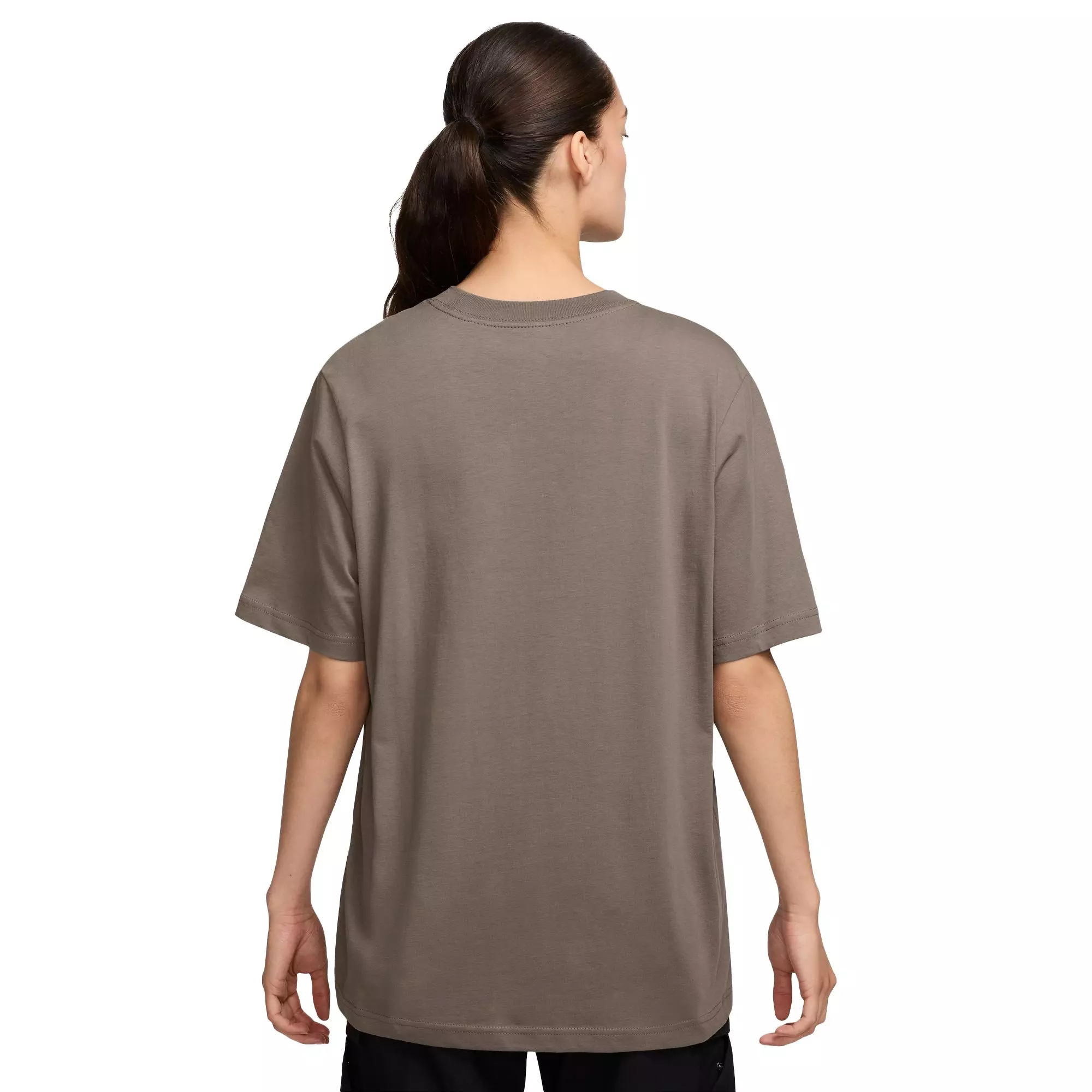 Nike Women's Sportswear Essential Tee - Brown - BROWN