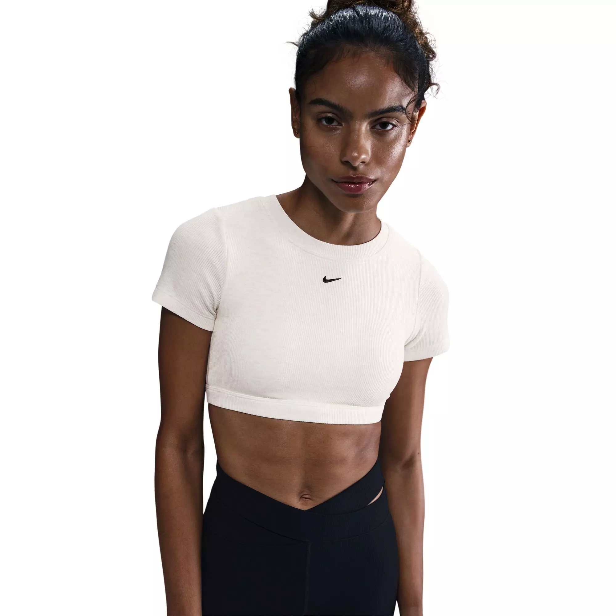 Nike Women's Sportswear Classic Sports Bra Tee - SAIL