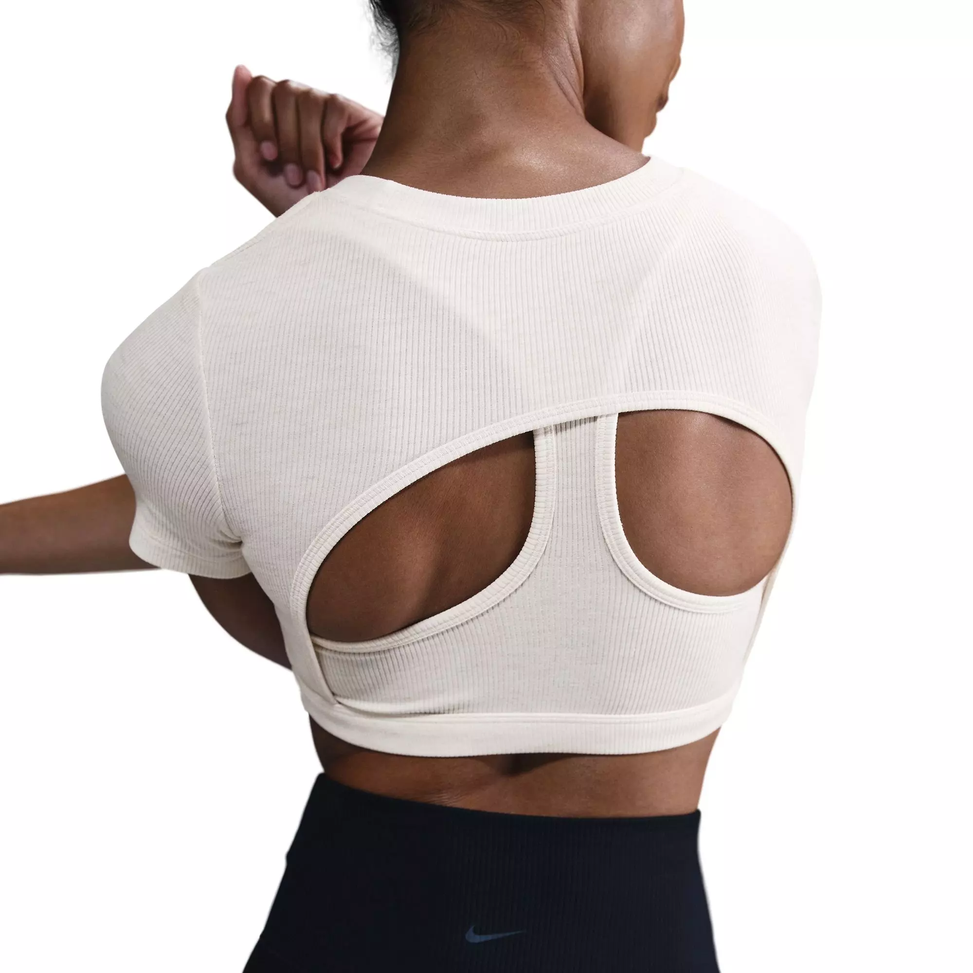 Nike Women's Sportswear Classic Sports Bra Tee - SAIL