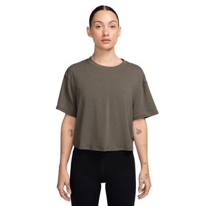 Nike Women's One Relaxed Dri-FIT Cropped Short-Sleeve Top