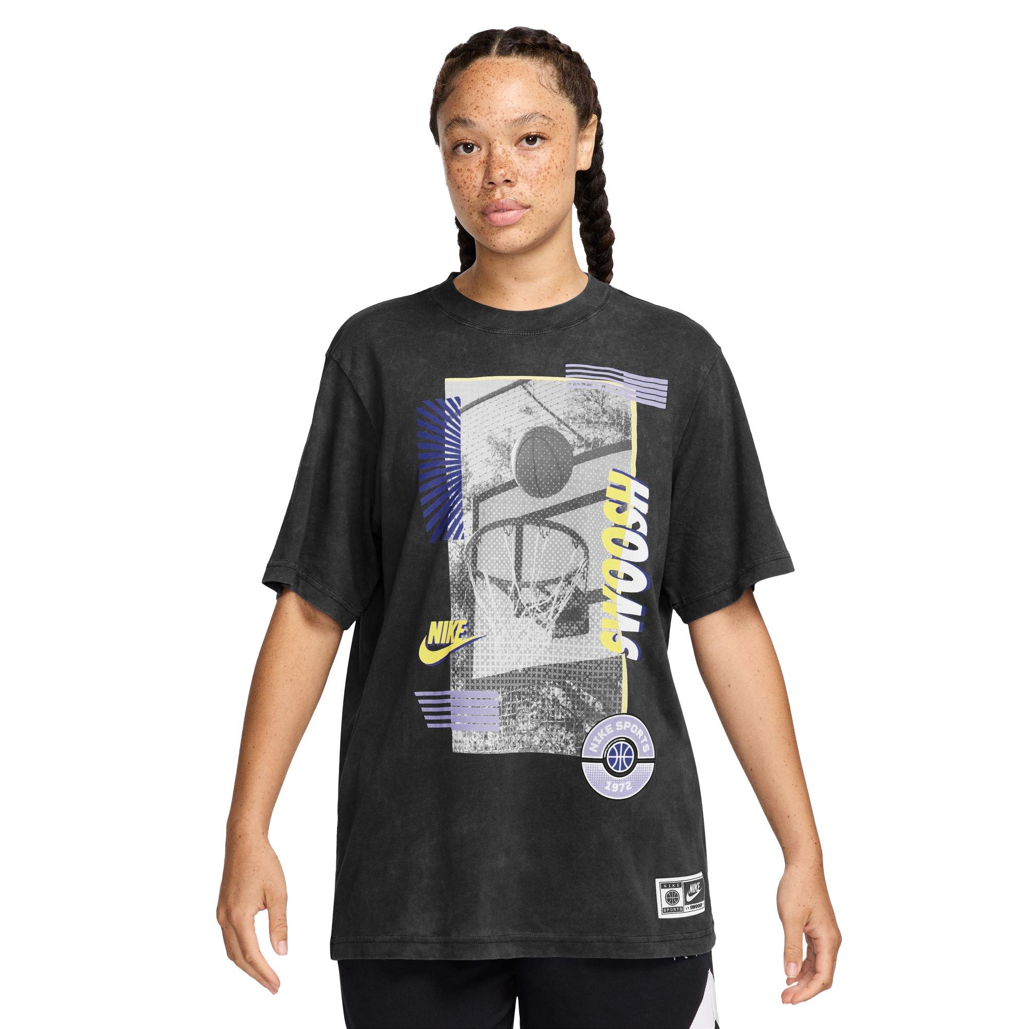 Nike Women's Basketball Graphic Tee - BLACK