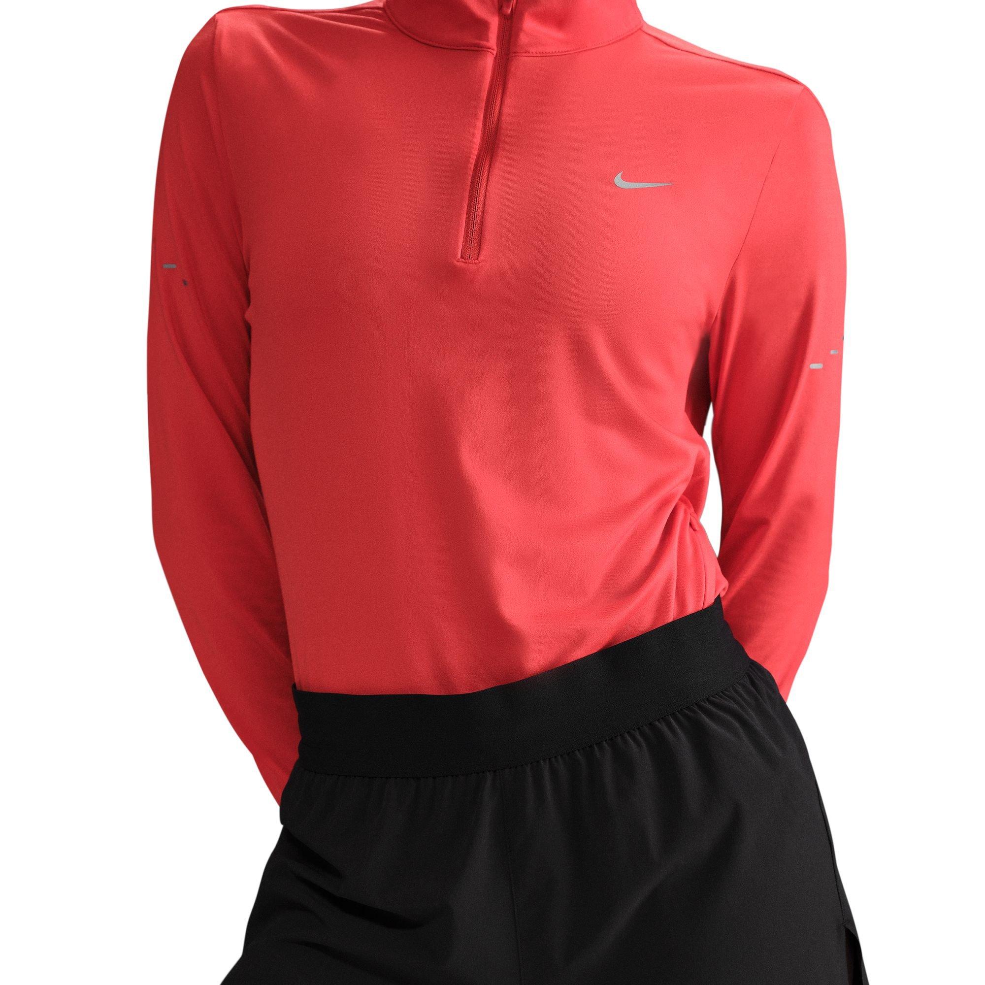 Nike Women's Dri-FIT Mid-Rise 2.5" Brief-Lined Running Shorts - BLACK Thumbnail View 3